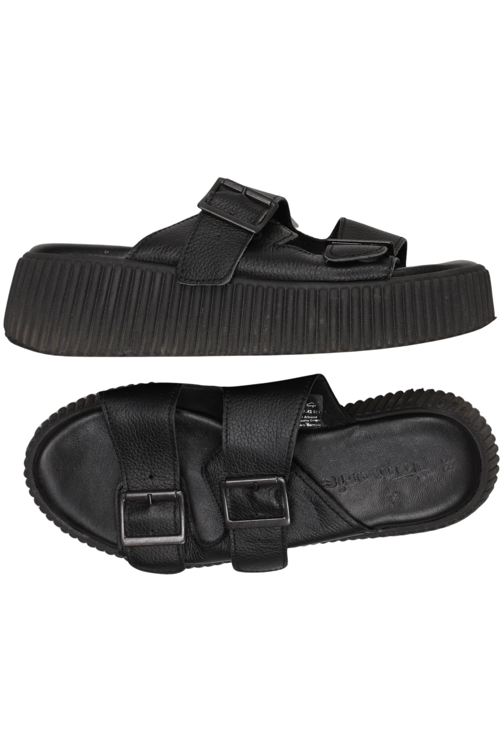 

Tamaris Damen Sandale, schwarz, Gr. 38