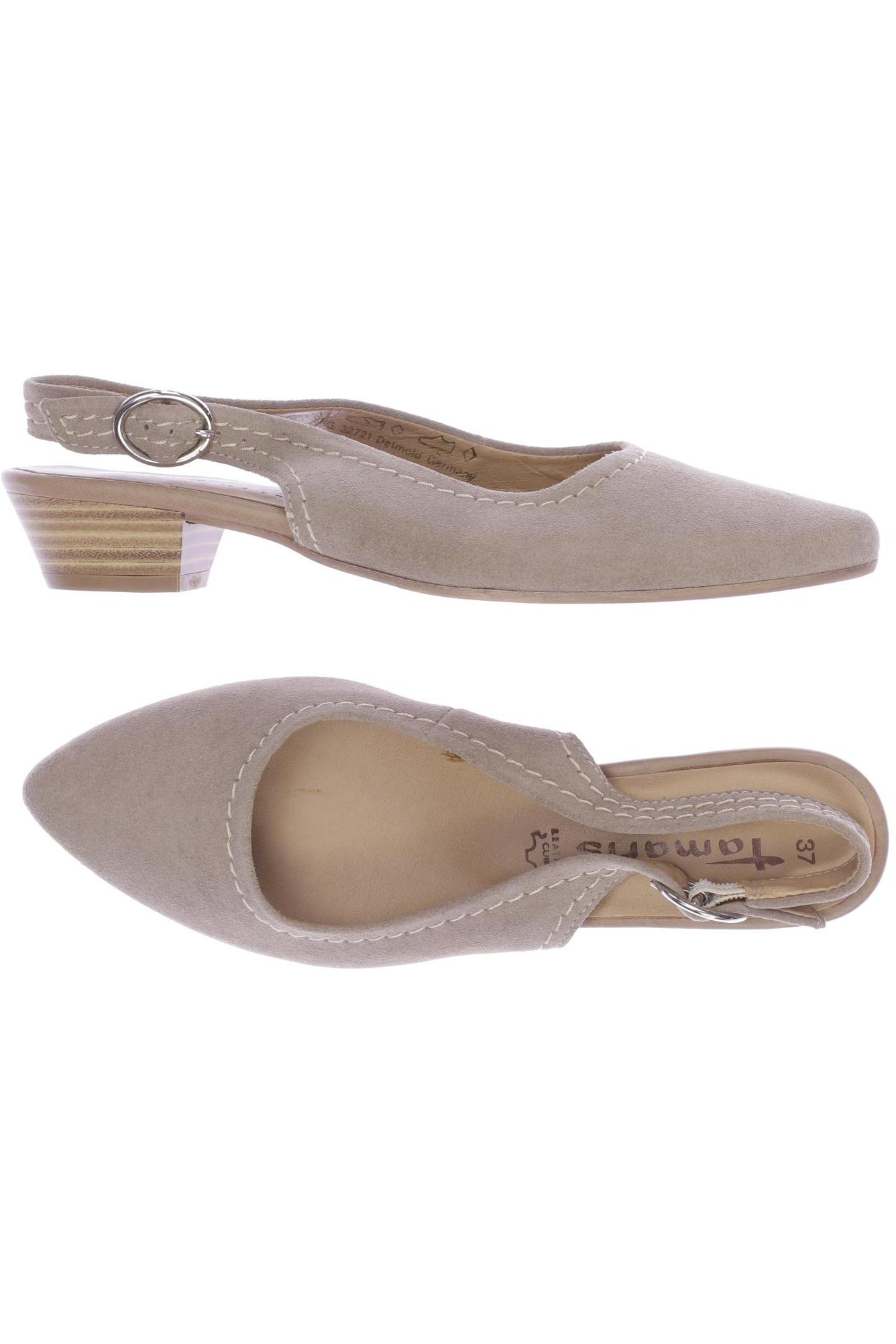 

Tamaris Damen Sandale, beige, Gr. 37