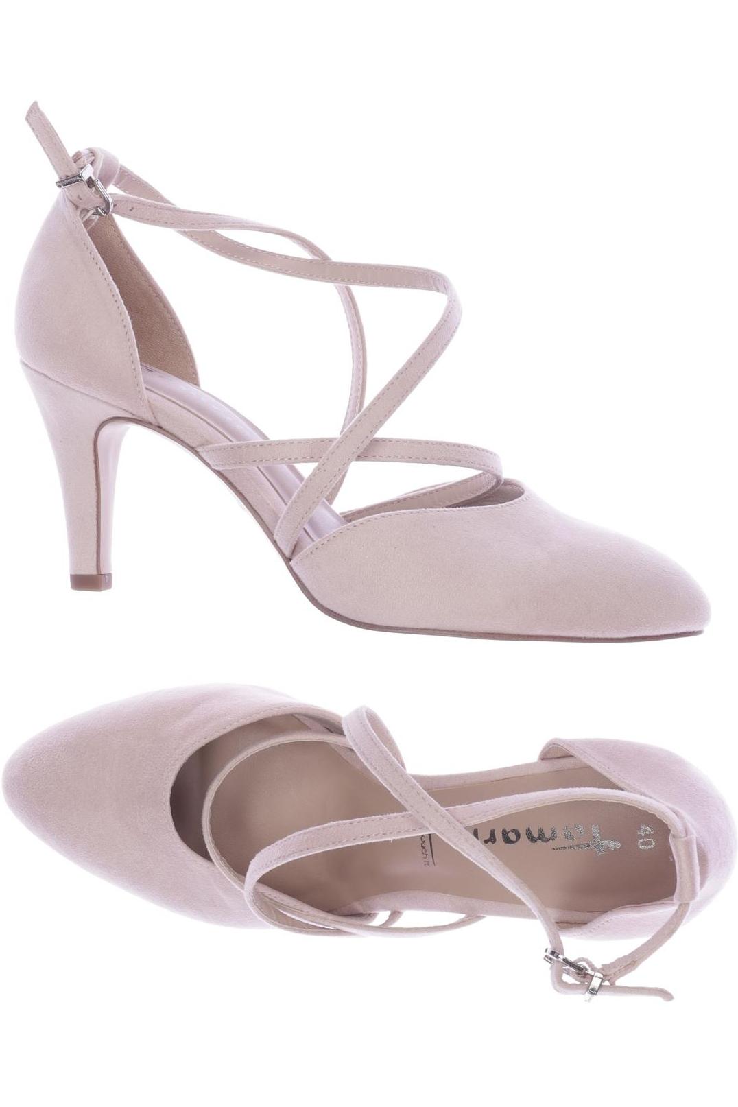 

Tamaris Damen Sandale, beige, Gr. 40