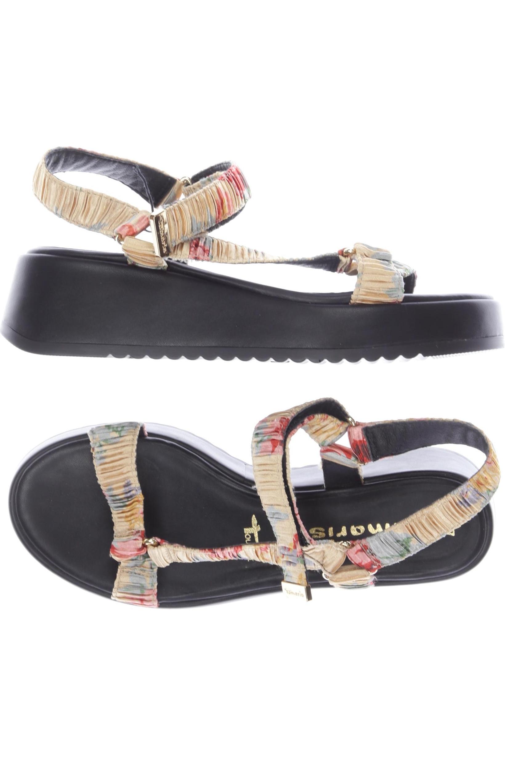 

Tamaris Damen Sandale, beige, Gr. 37