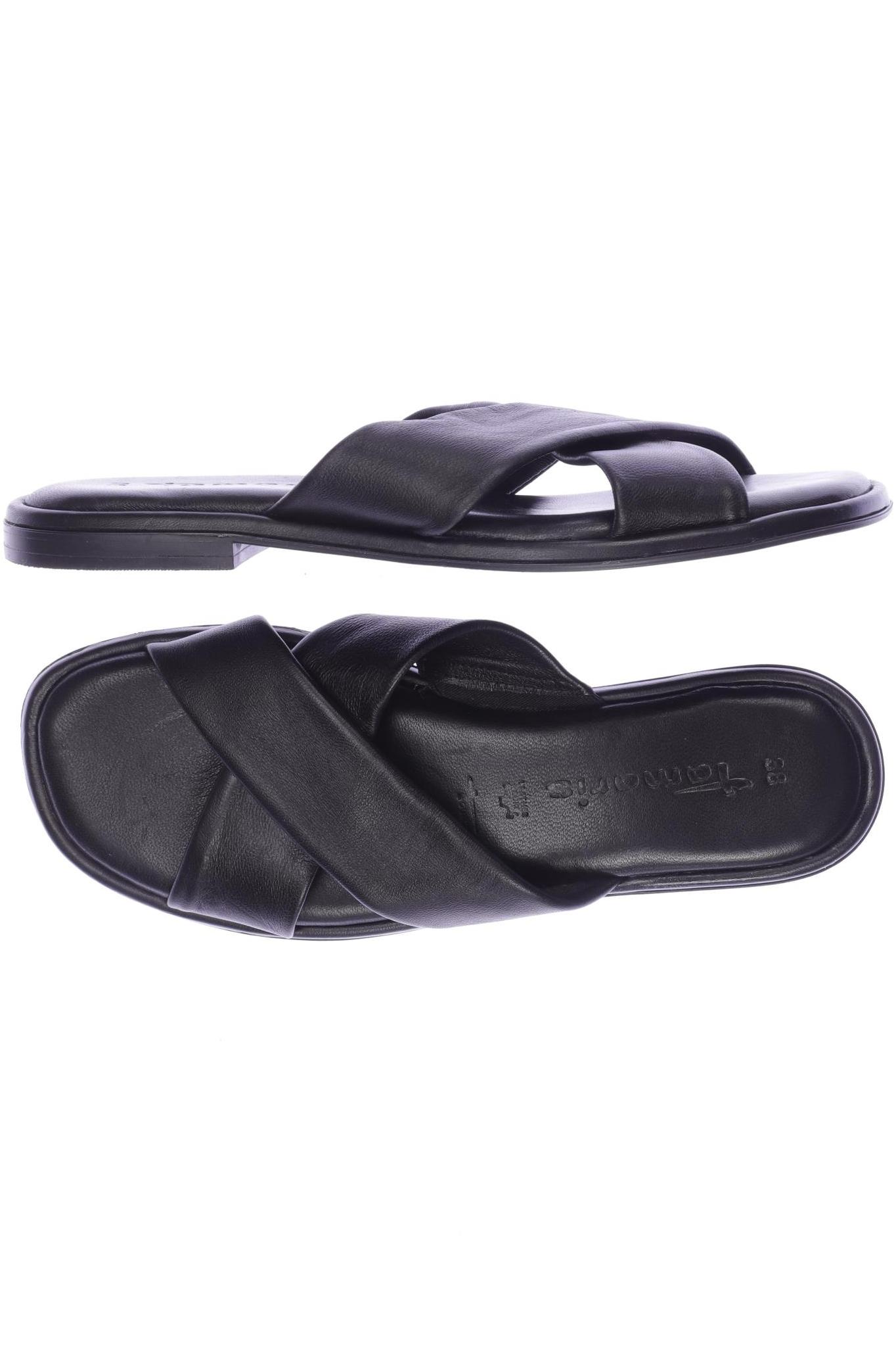 

Tamaris Damen Sandale, schwarz, Gr. 38