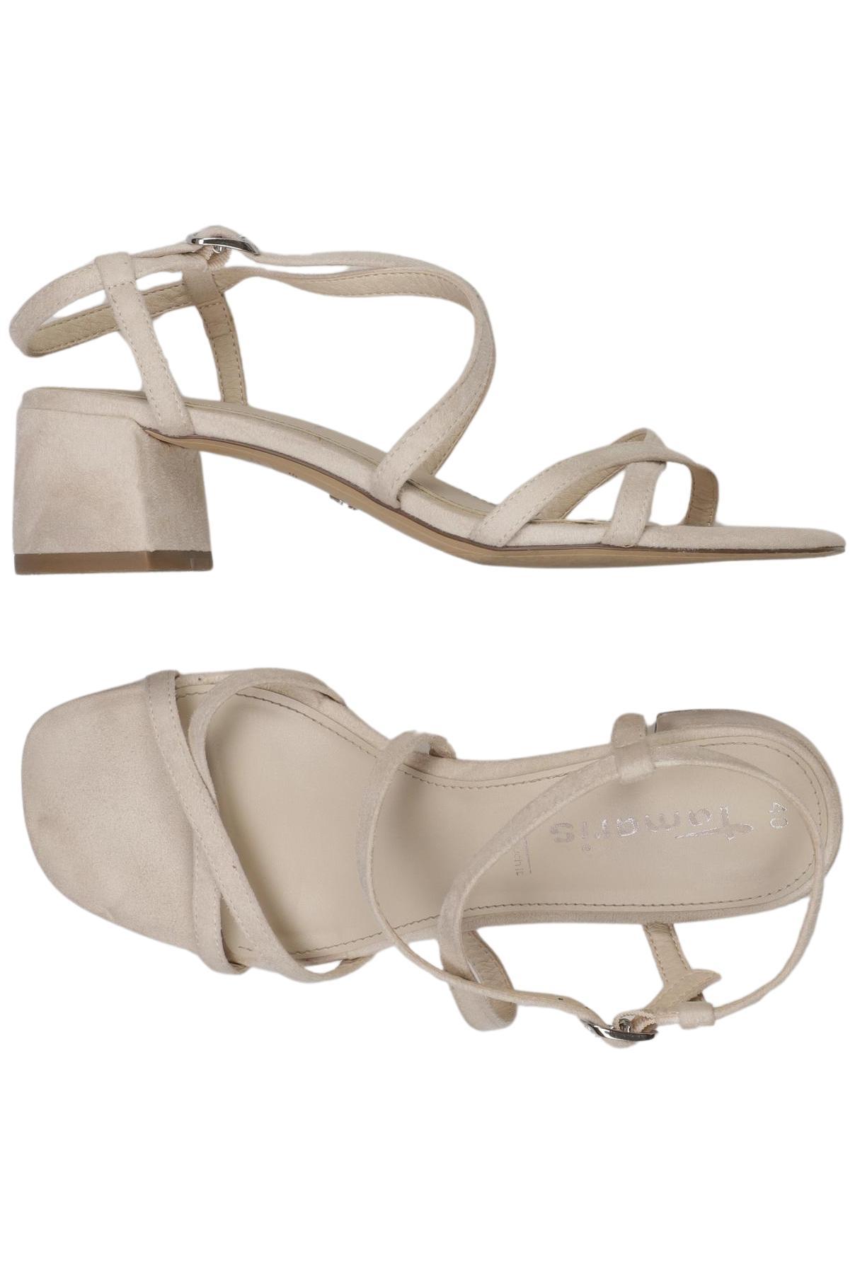 

Tamaris Damen Sandale, beige, Gr. 40