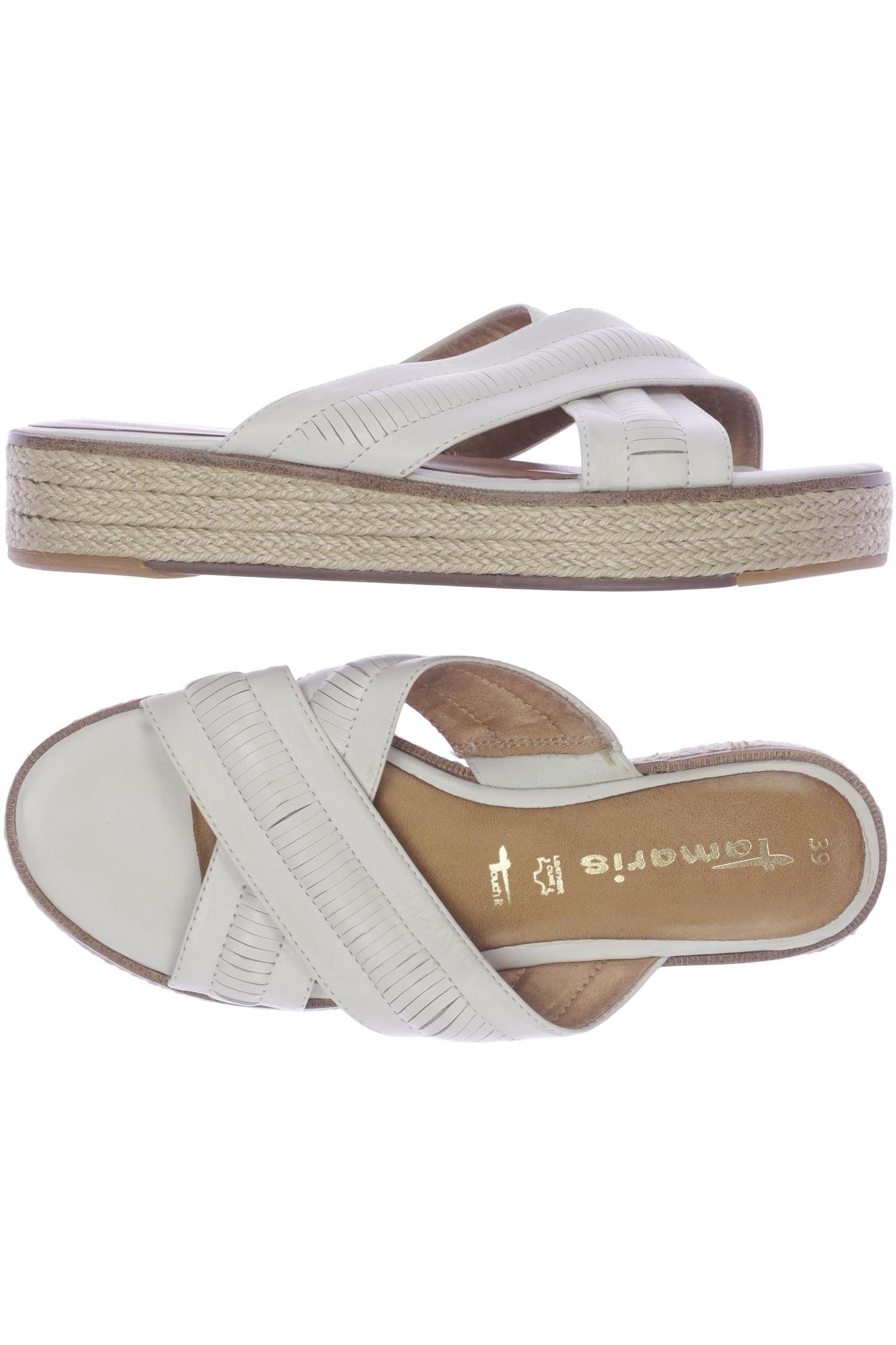 

Tamaris Damen Sandale, weiß, Gr. 39