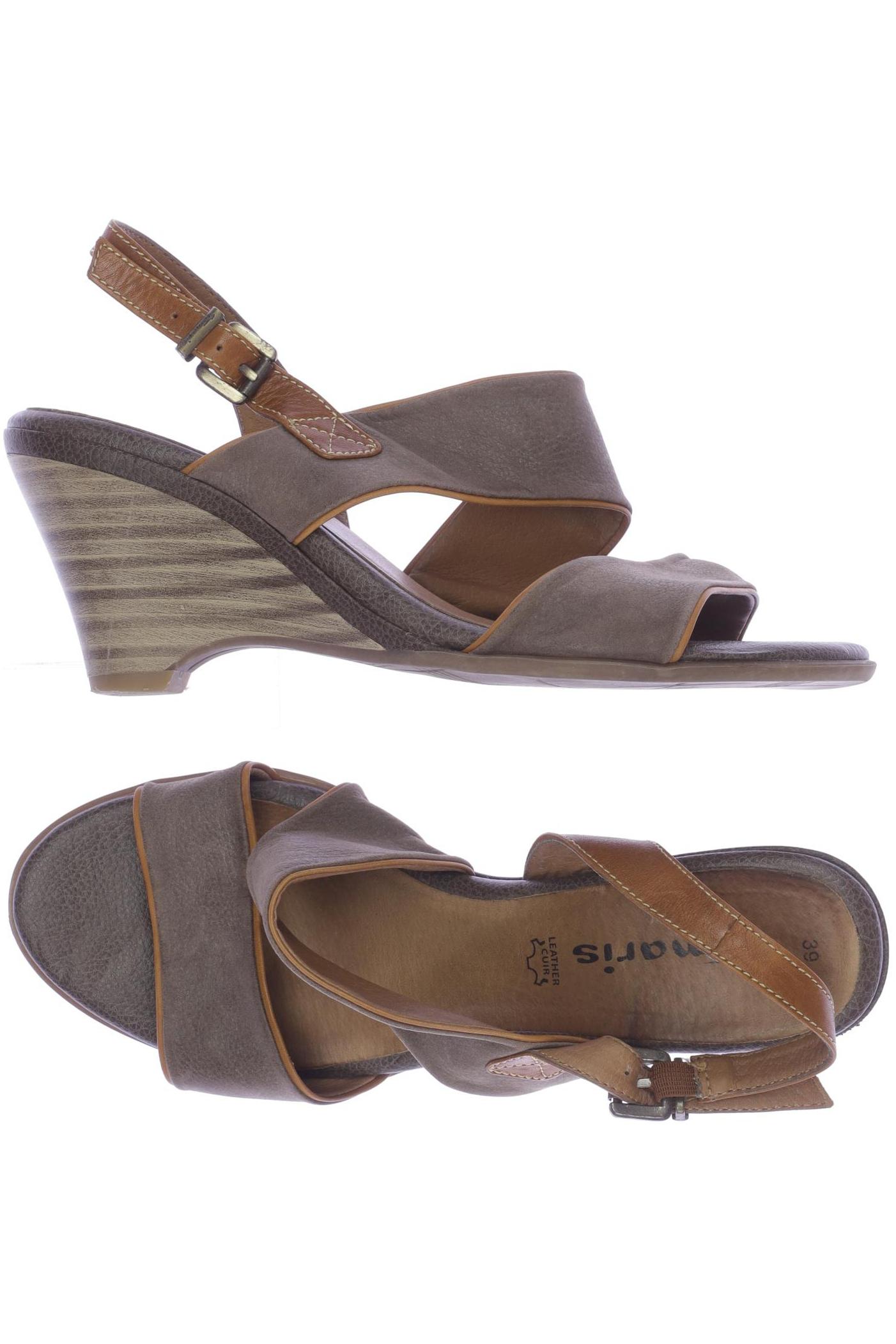 

Tamaris Damen Sandale, braun, Gr. 39