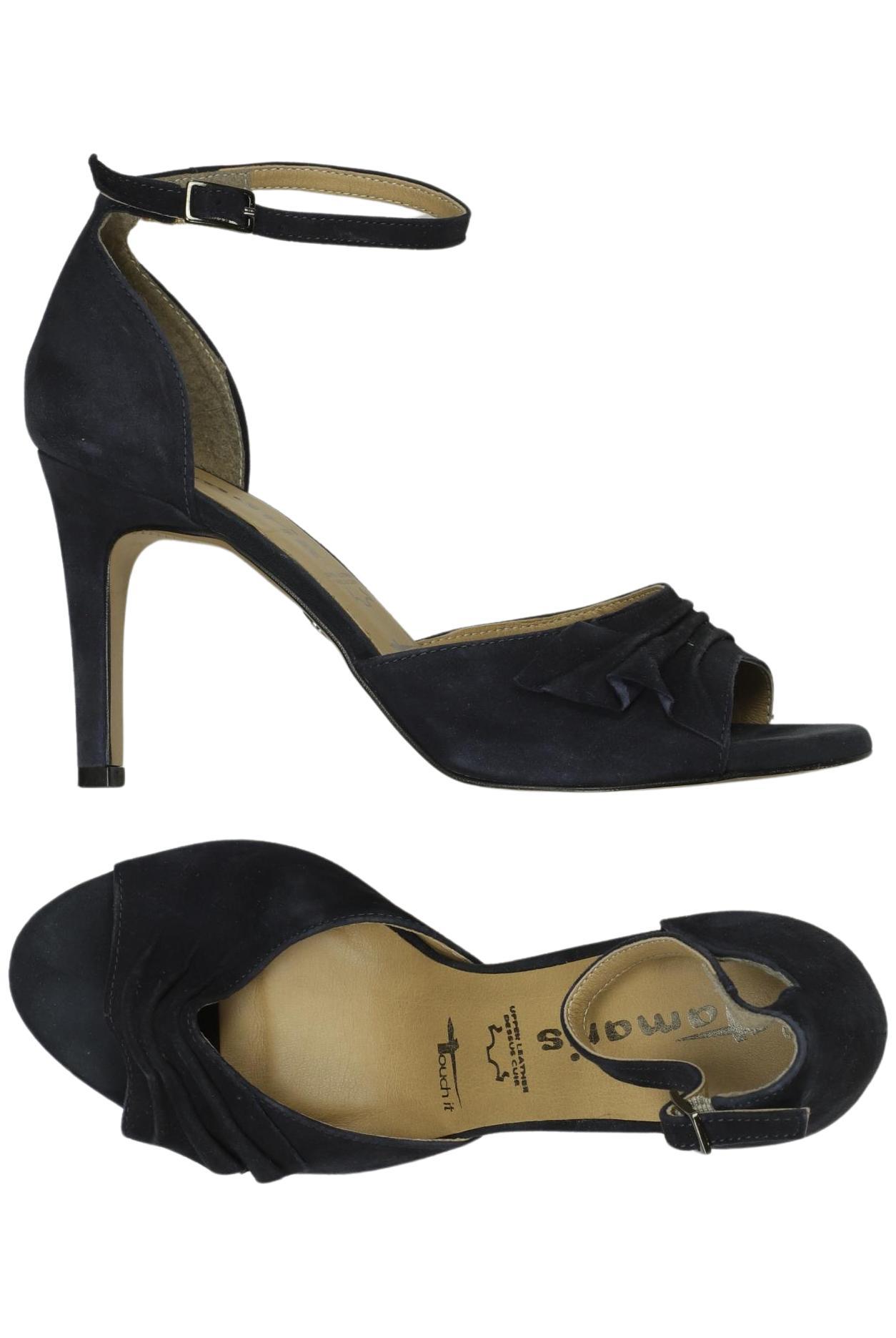 

Tamaris Damen Sandale, marineblau, Gr. 36