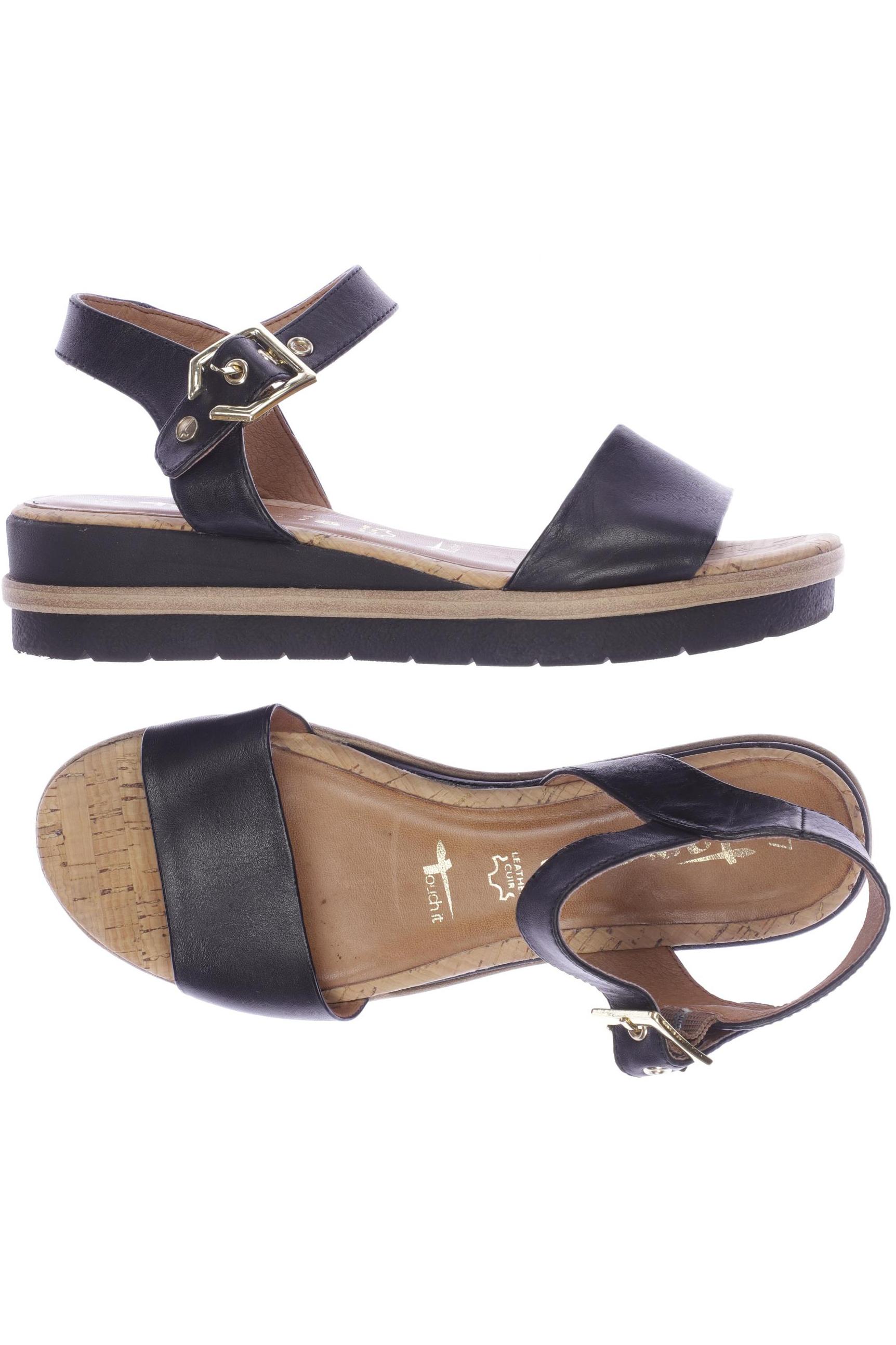 

Tamaris Damen Sandale, schwarz