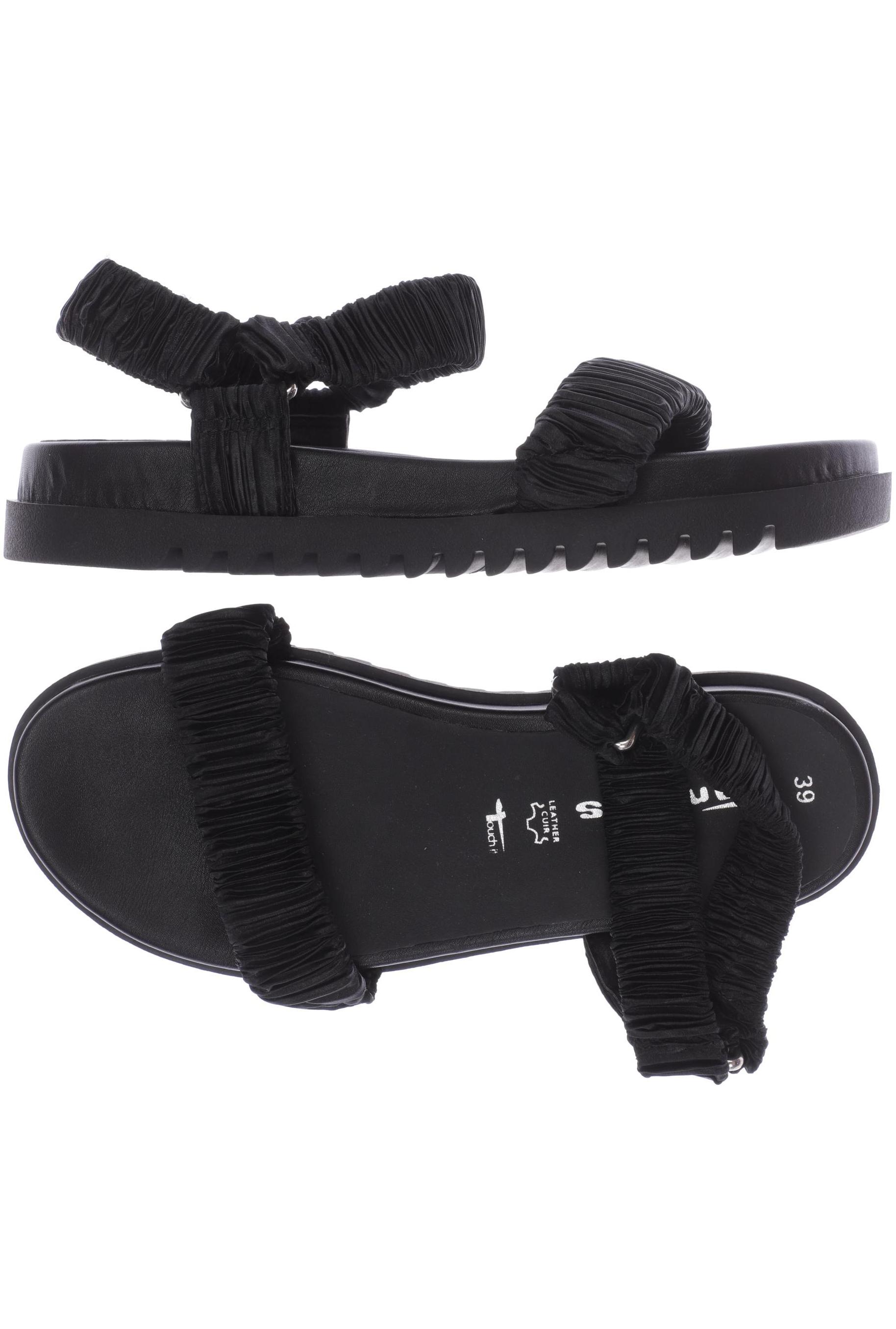 

Tamaris Damen Sandale, schwarz