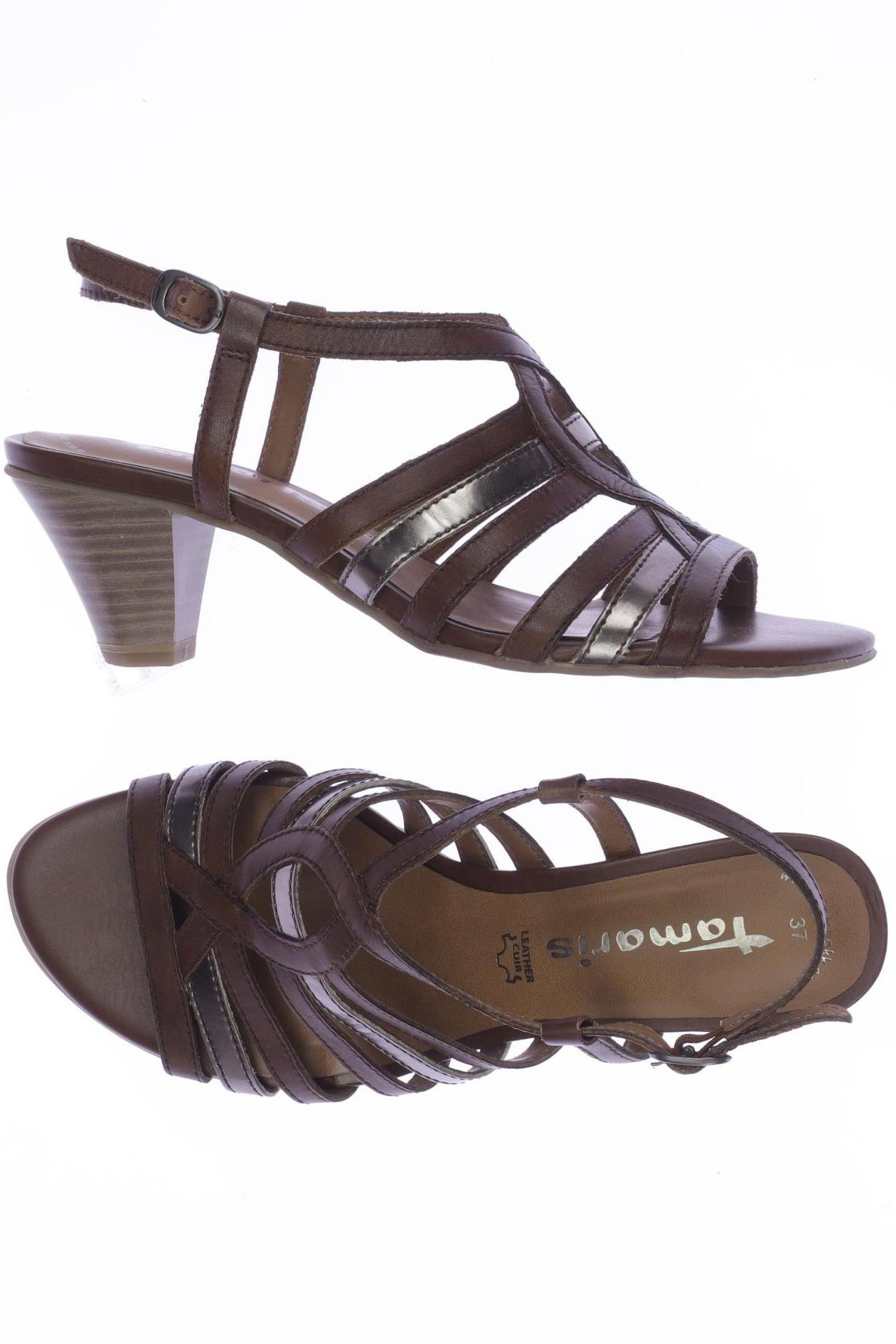 

Tamaris Damen Sandale, braun, Gr. 37