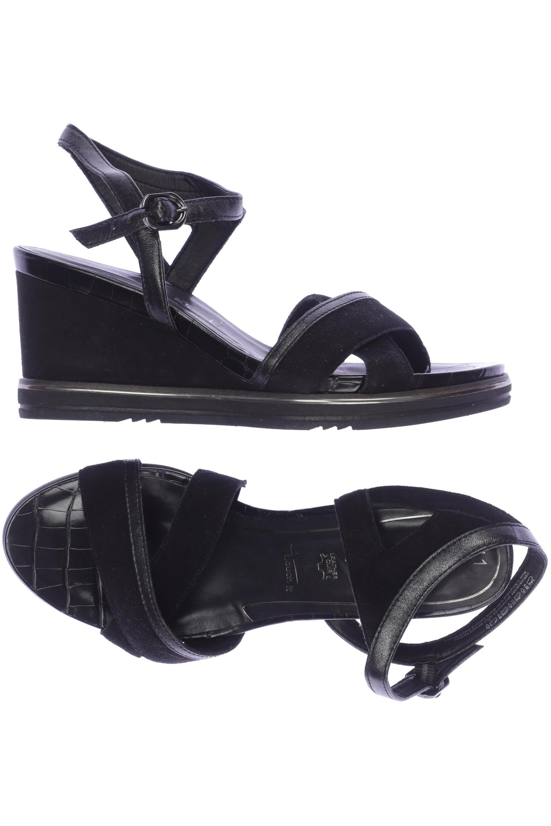 

Tamaris Damen Sandale, schwarz, Gr. 41