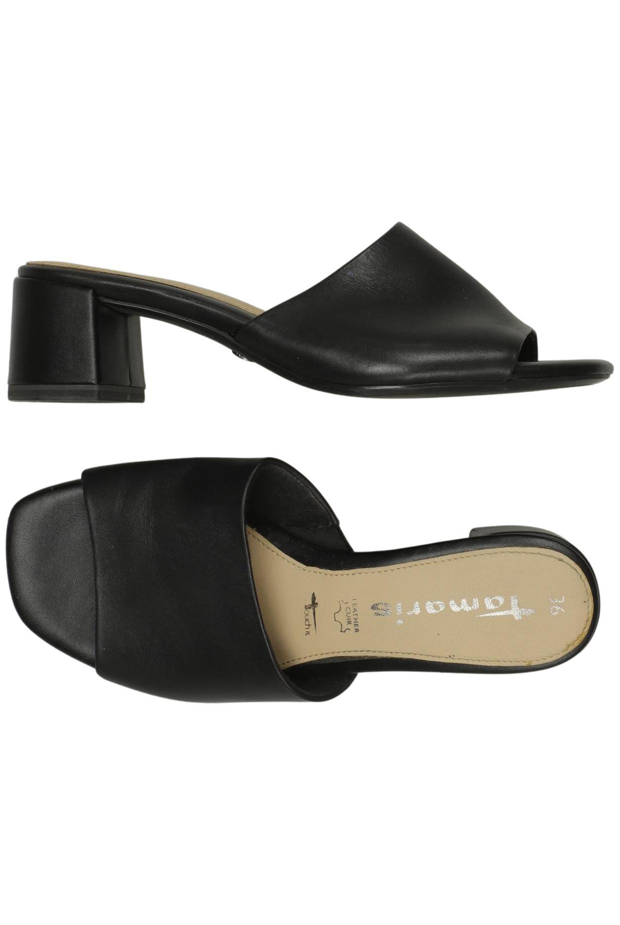 

Tamaris Damen Sandale, schwarz, Gr. 36