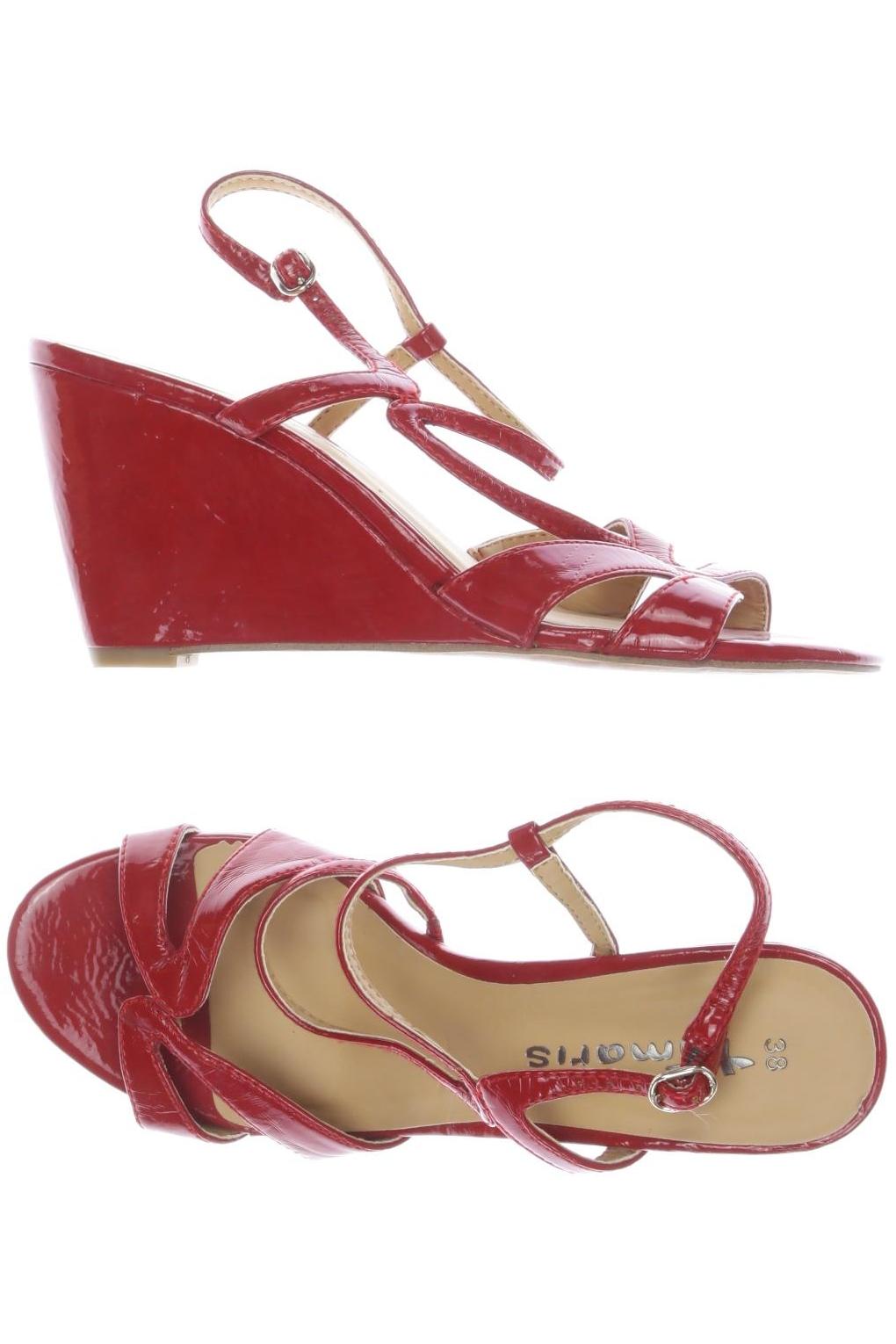 

Tamaris Damen Sandale, rot, Gr. 38