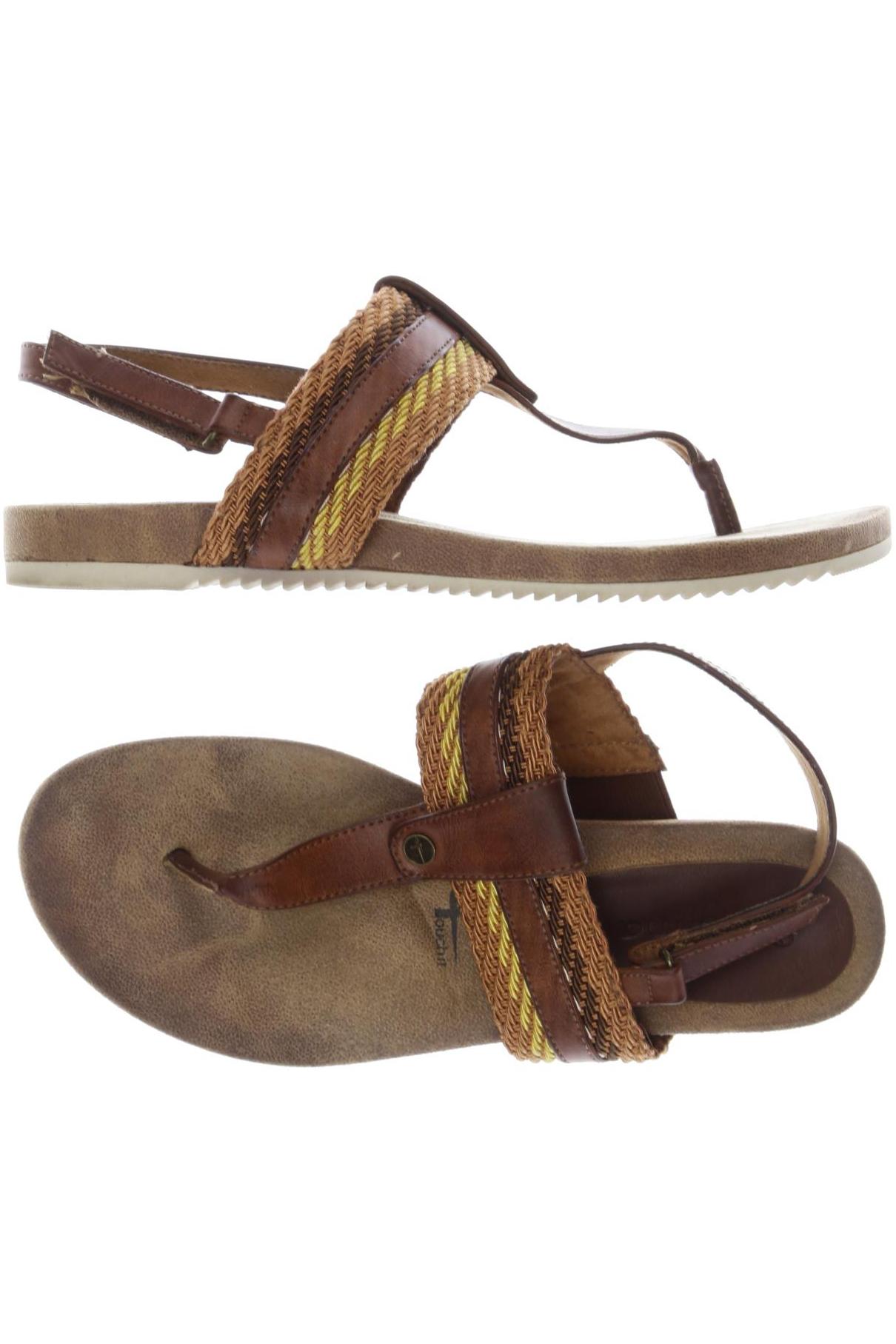 

Tamaris Damen Sandale, braun, Gr. 39