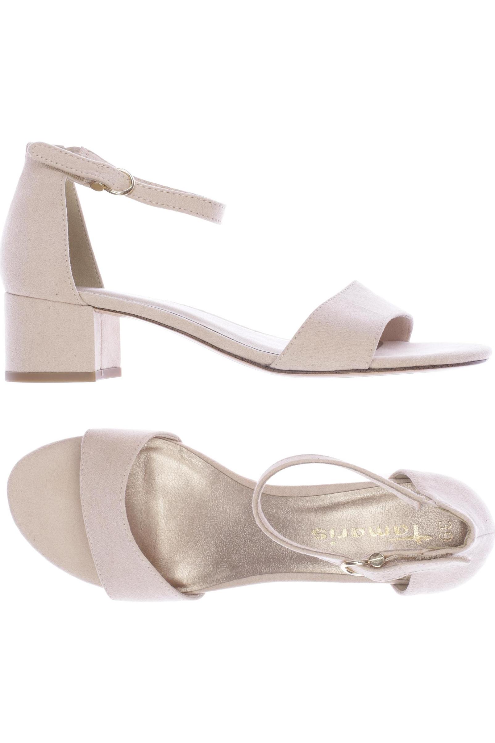 

Tamaris Damen Sandale, beige, Gr. 39