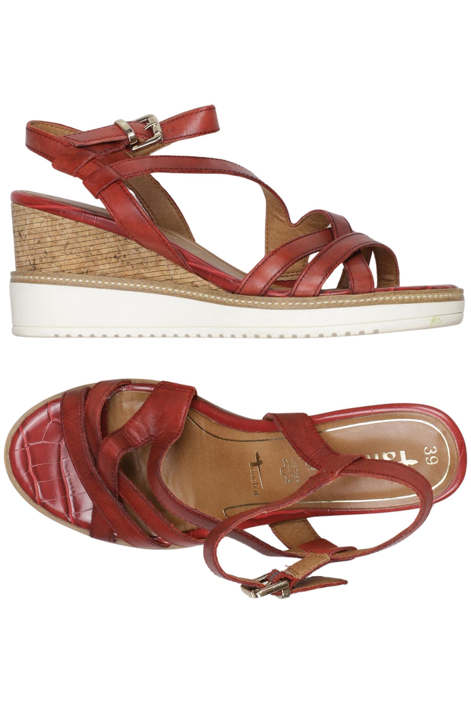 

Tamaris Damen Sandale, rot, Gr. 39