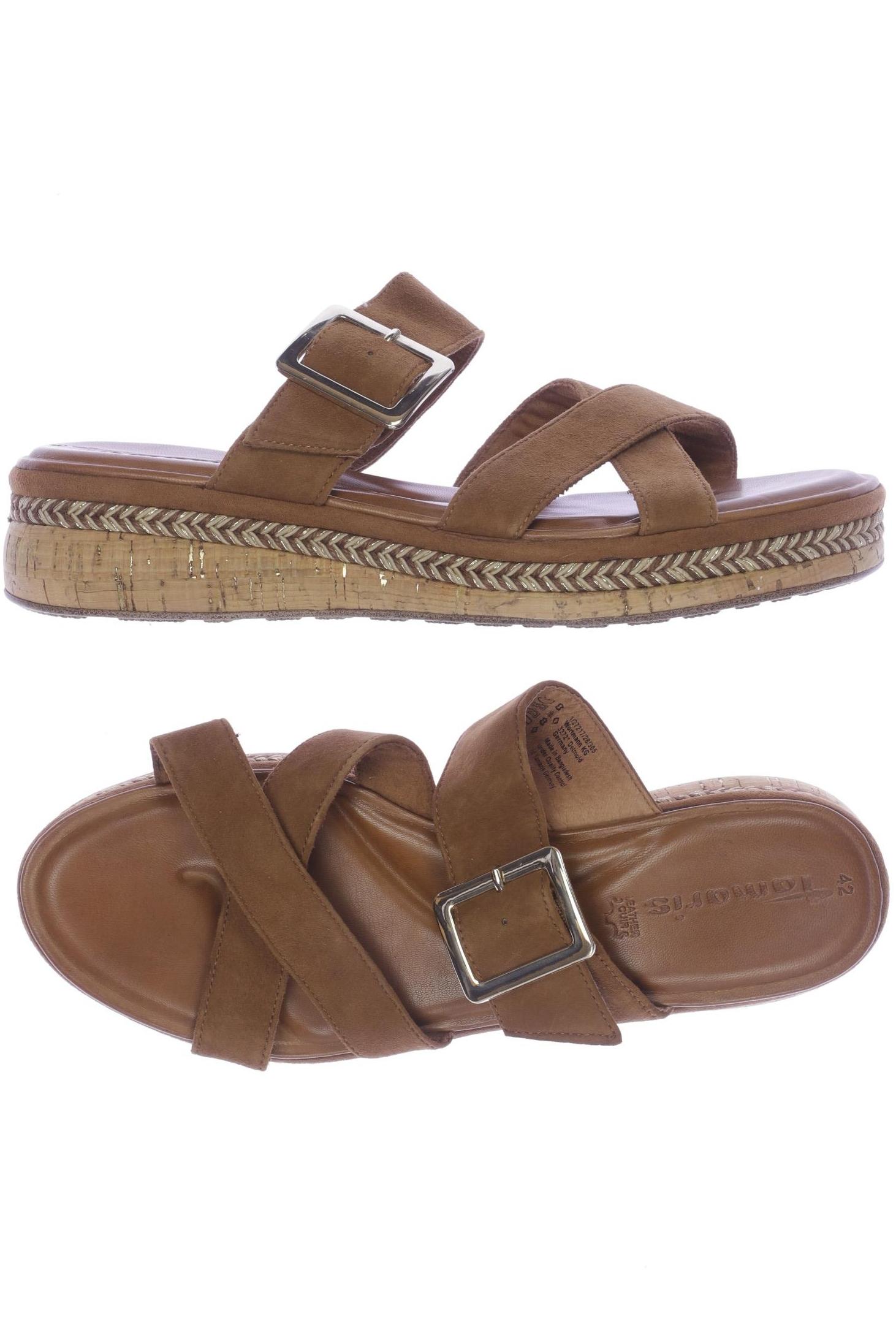 

Tamaris Damen Sandale, braun, Gr. 42