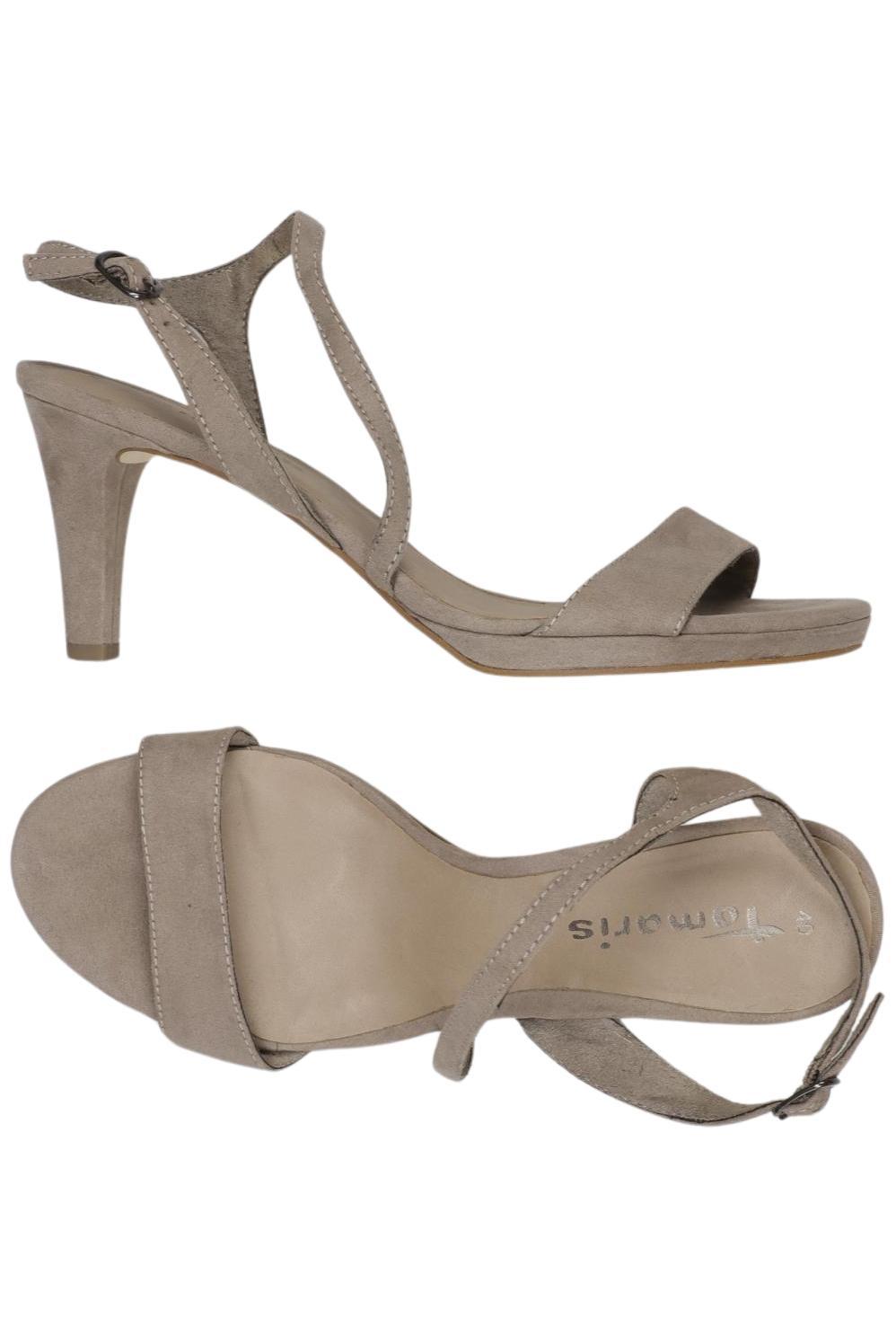 

Tamaris Damen Sandale, beige, Gr. 40