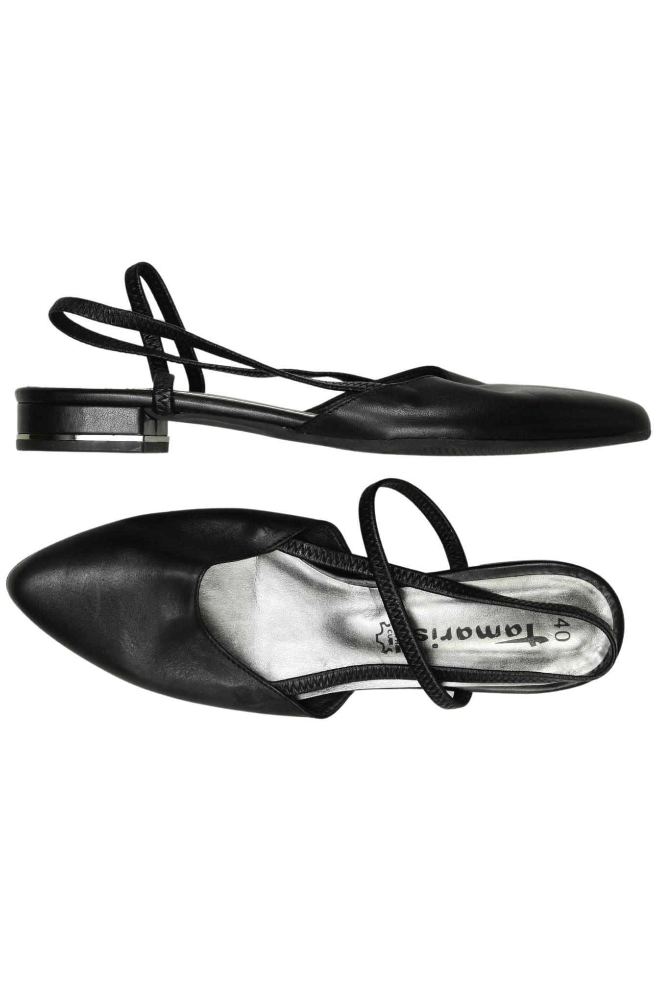 

Tamaris Damen Sandale, schwarz, Gr. 40