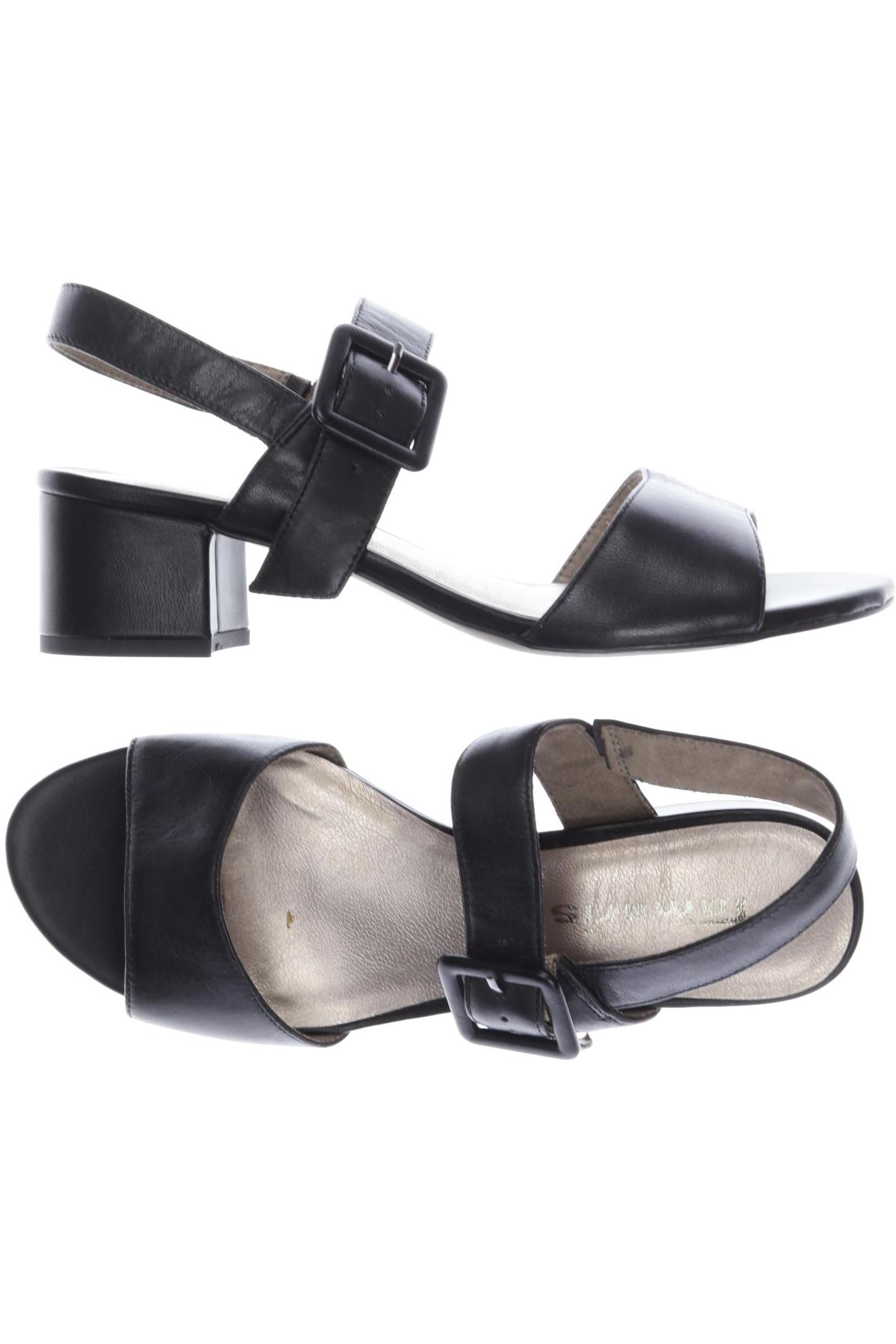 

Tamaris Damen Sandale, schwarz, Gr. 38