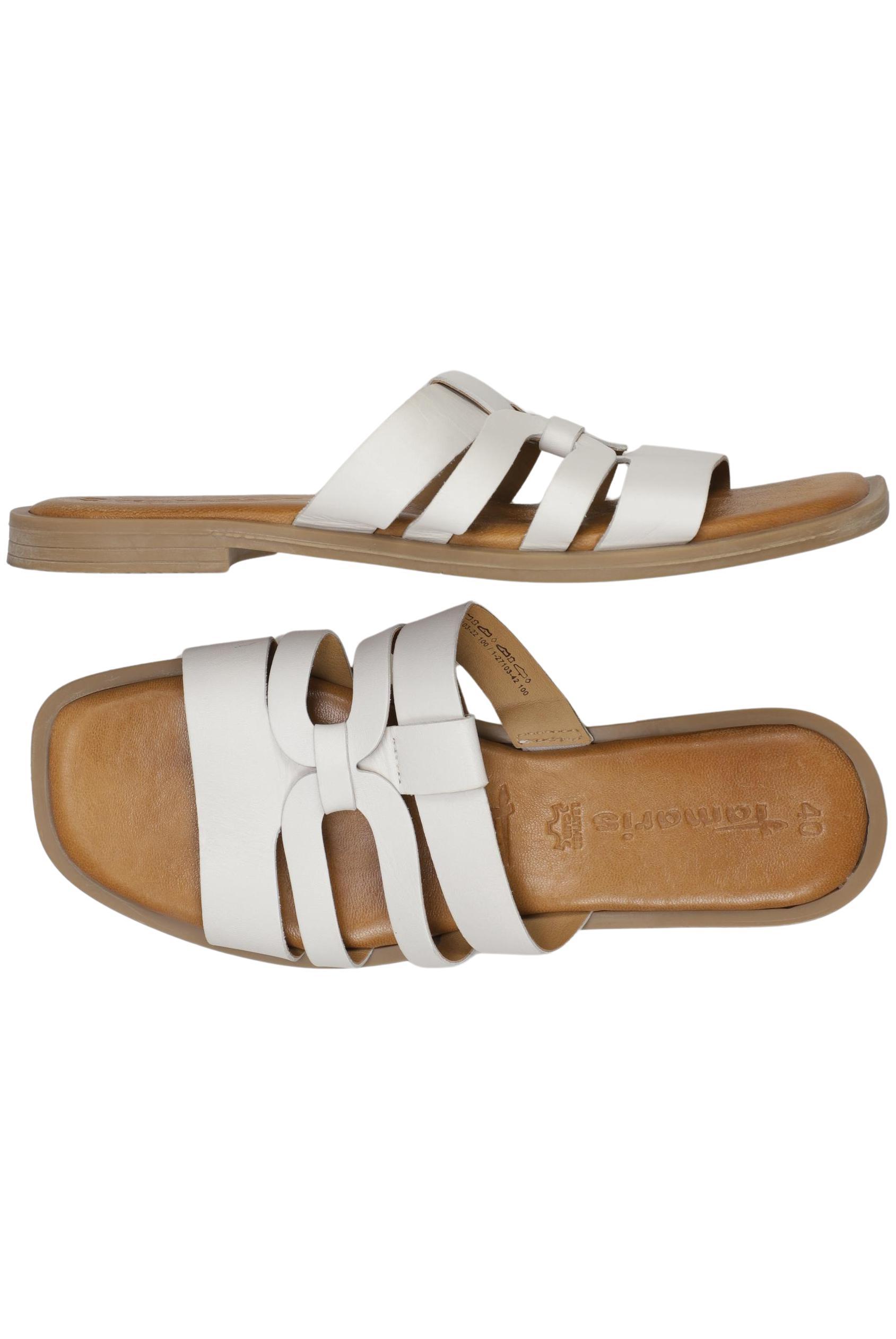 

Tamaris Damen Sandale, weiß, Gr. 40