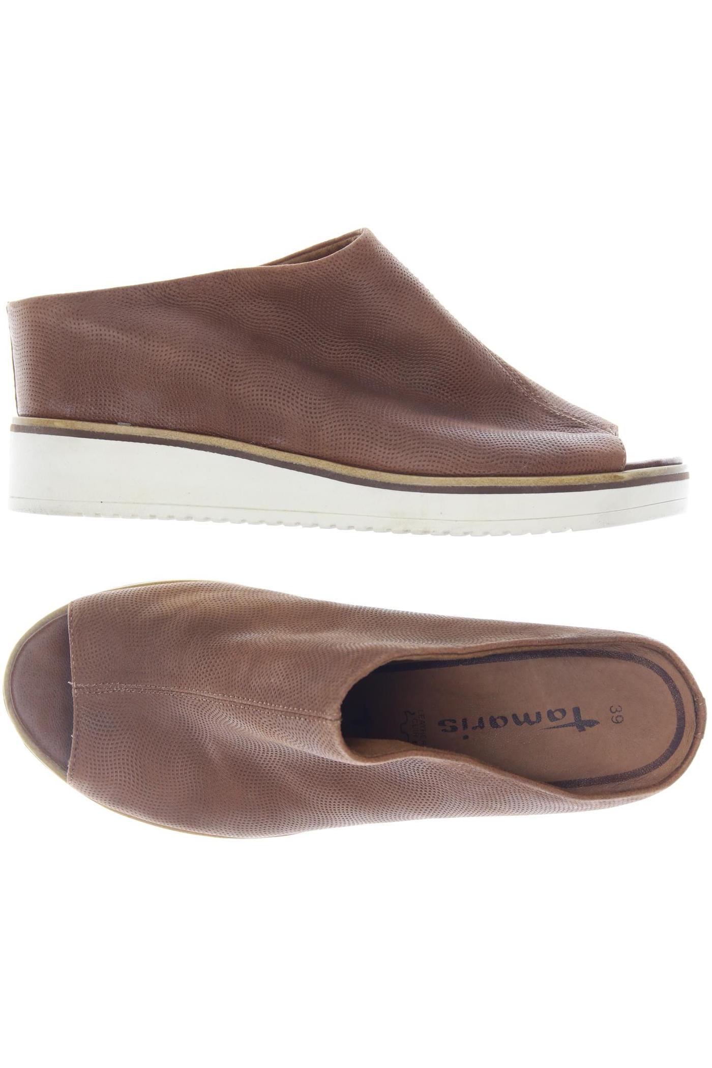 

Tamaris Damen Sandale, braun, Gr. 39