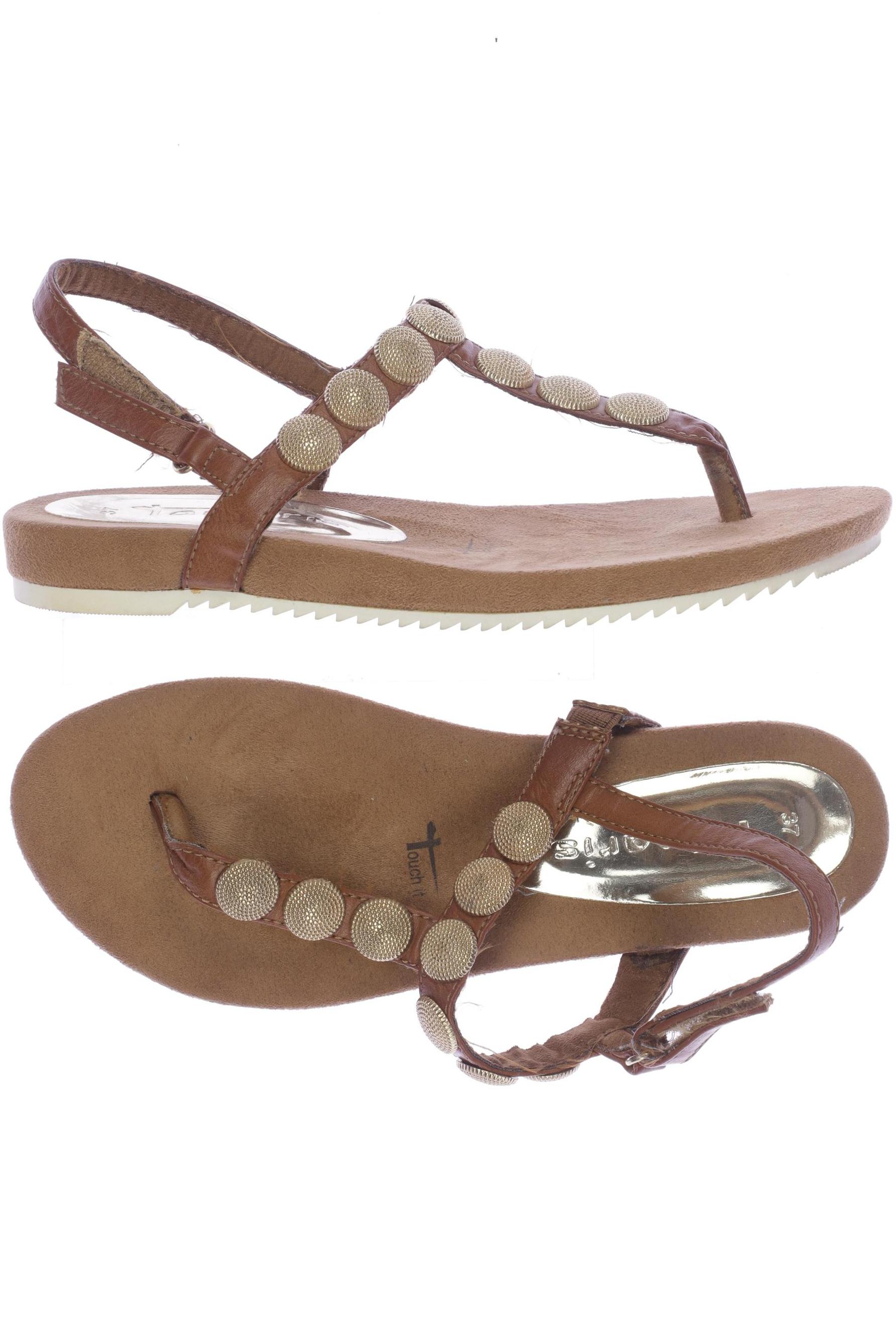 

Tamaris Damen Sandale, braun, Gr. 37
