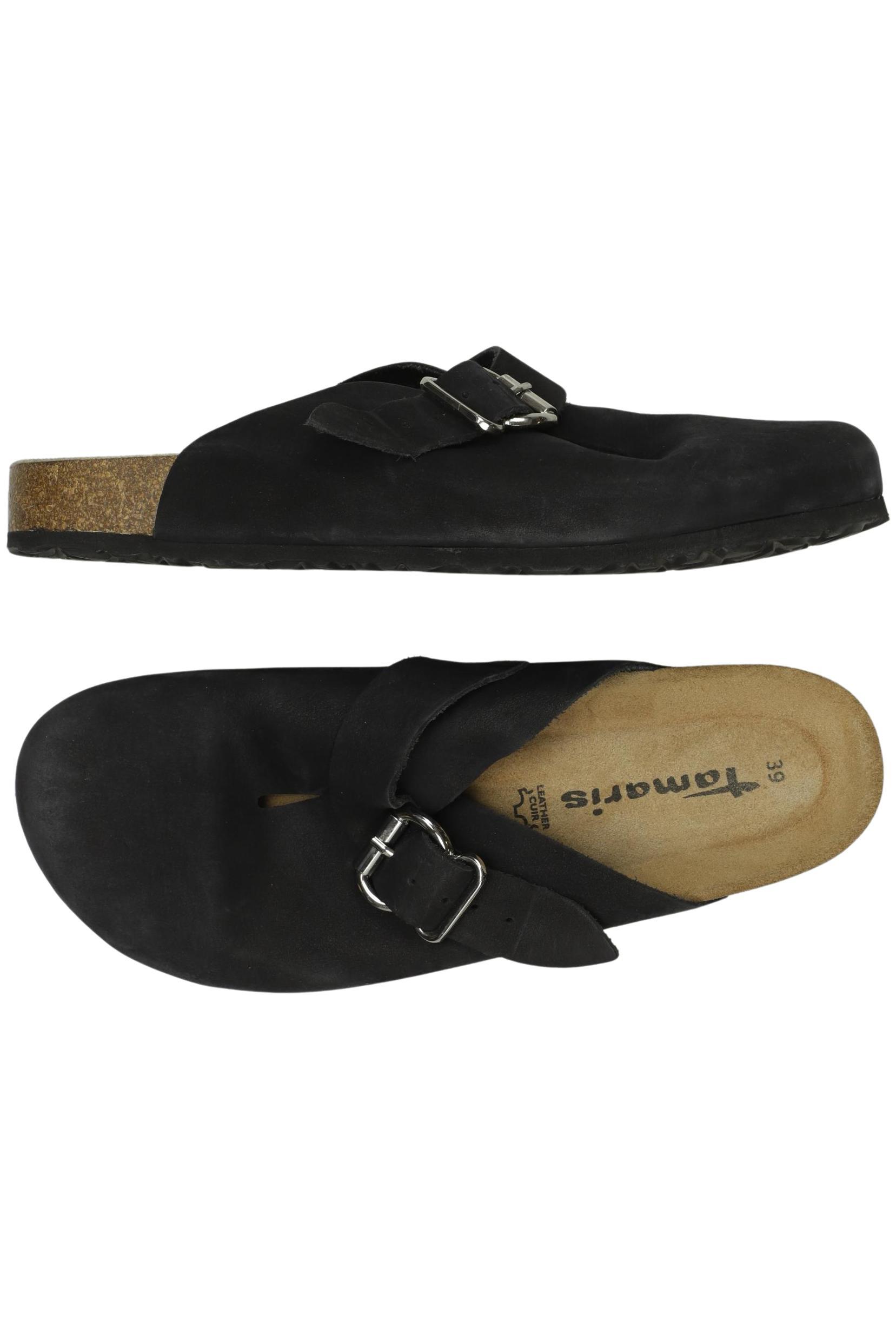 

Tamaris Damen Sandale, schwarz, Gr. 39