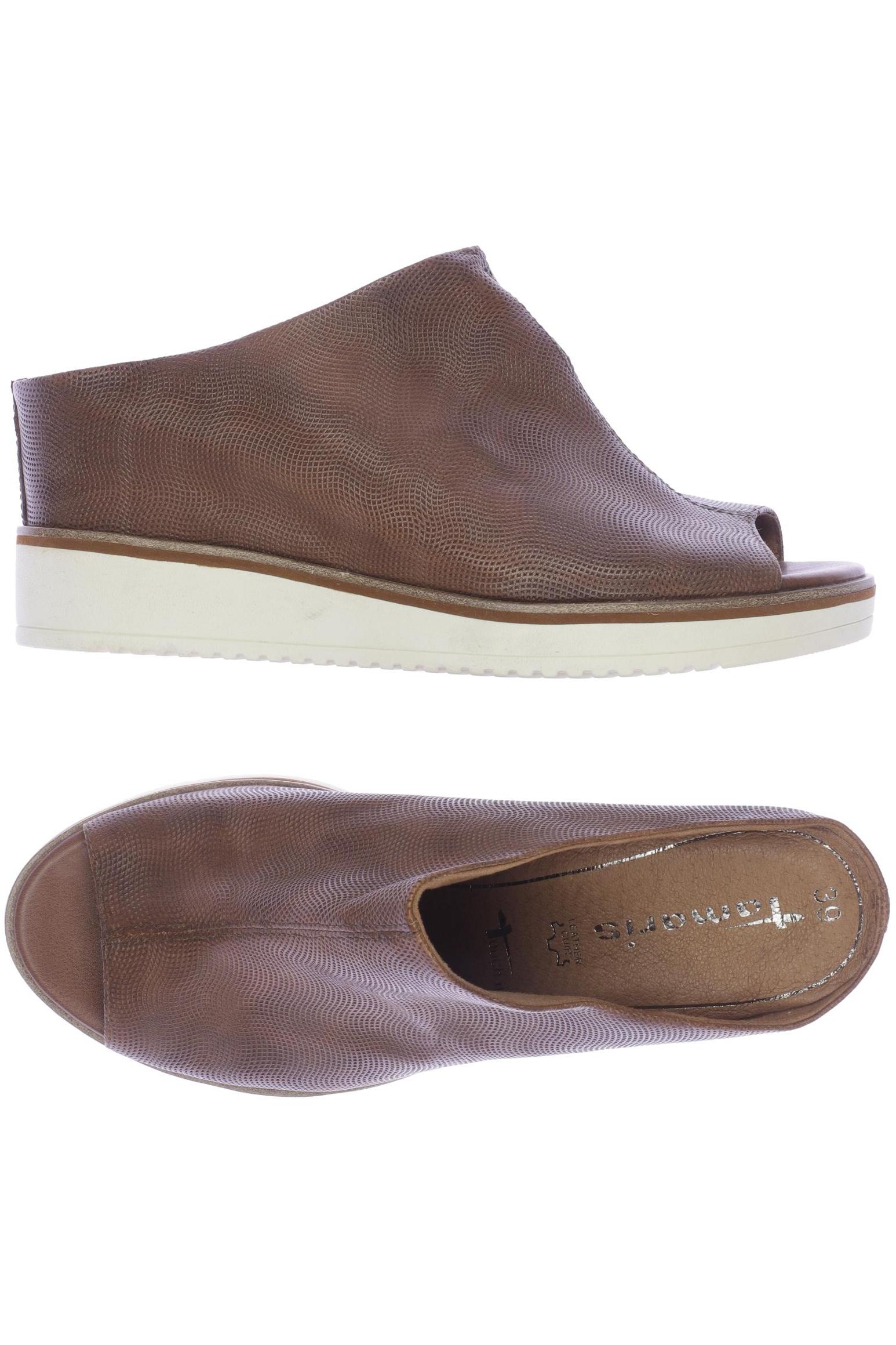 

Tamaris Damen Sandale, braun, Gr. 39