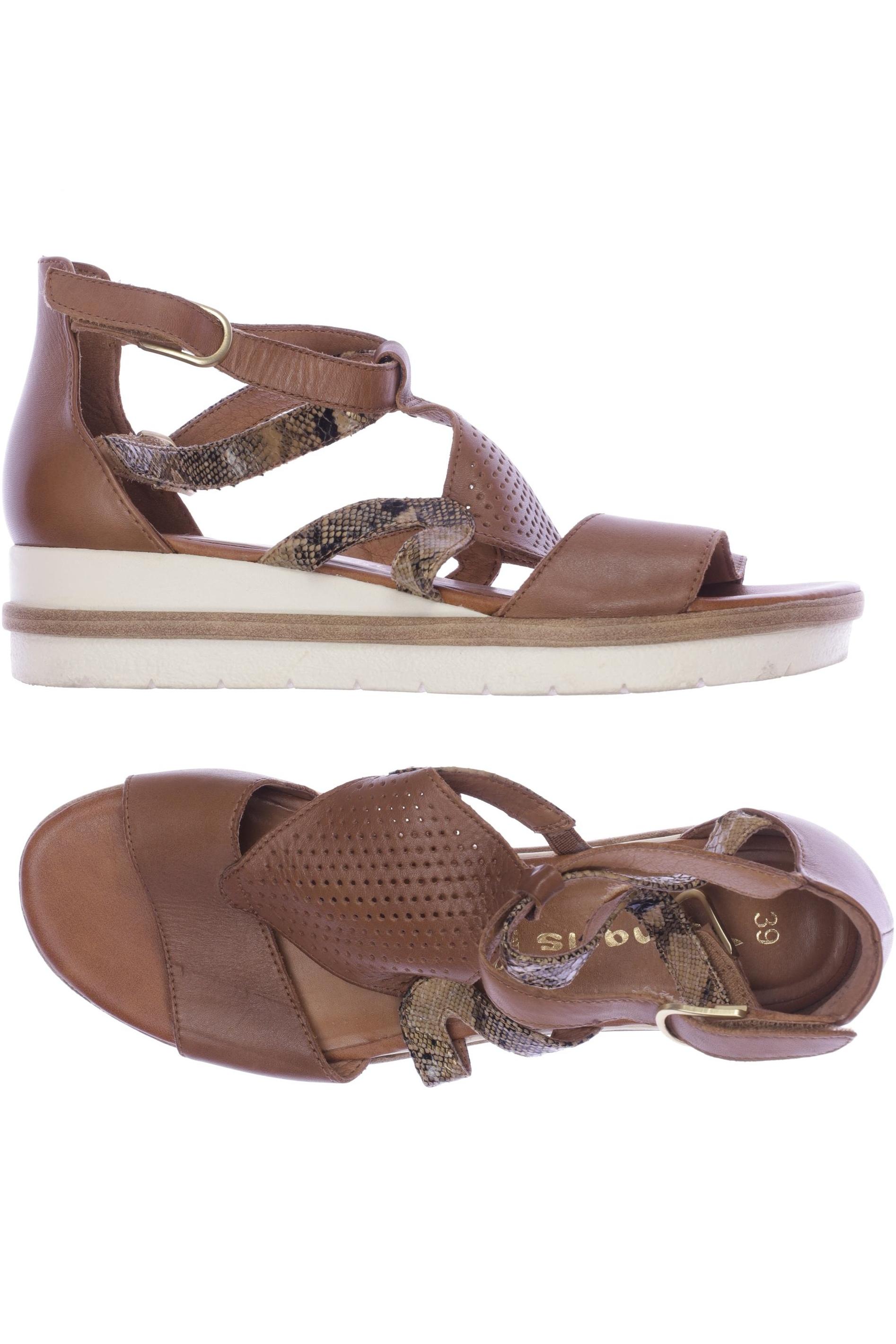 

Tamaris Damen Sandale, braun, Gr. 39
