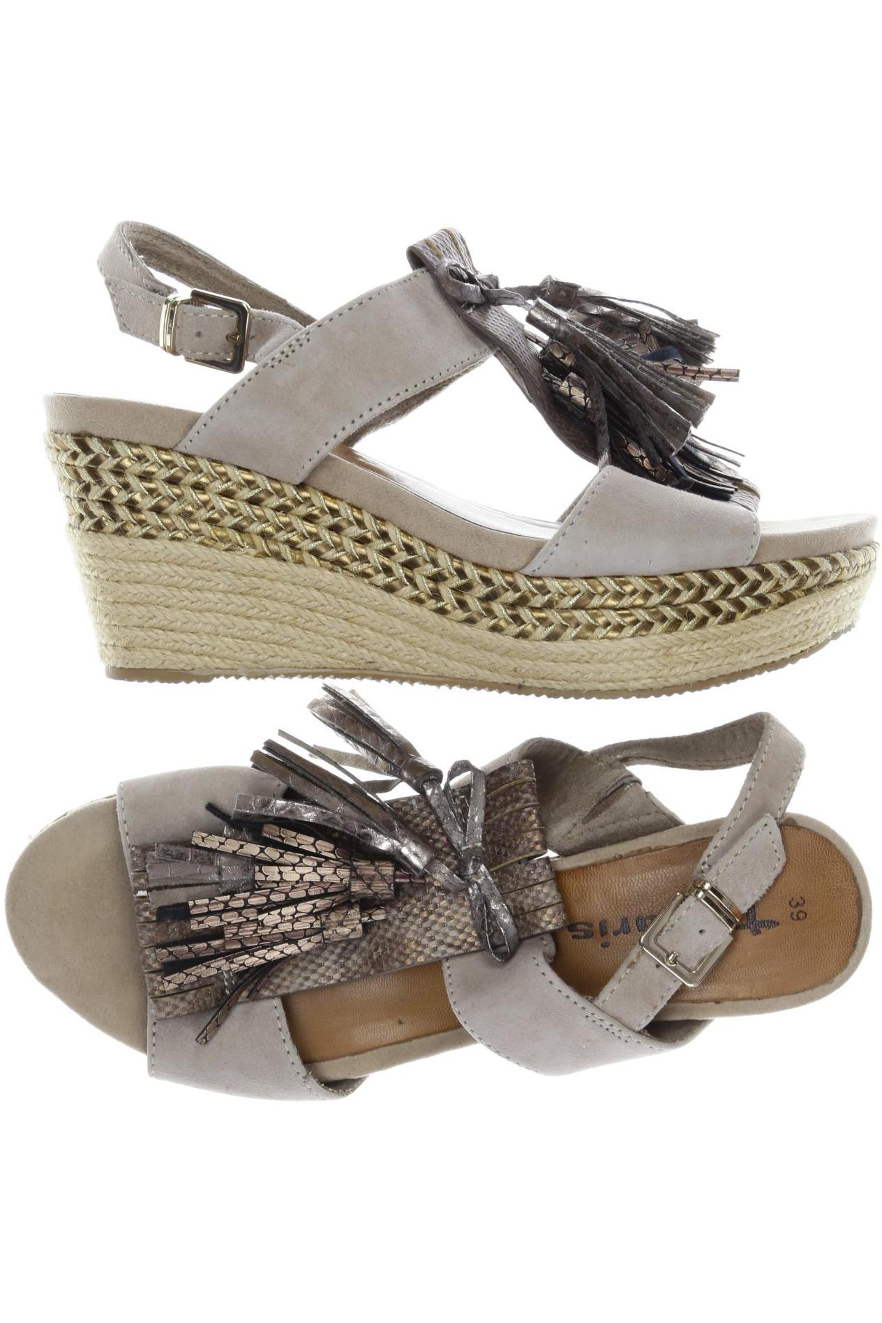 

Tamaris Damen Sandale, grau, Gr. 39