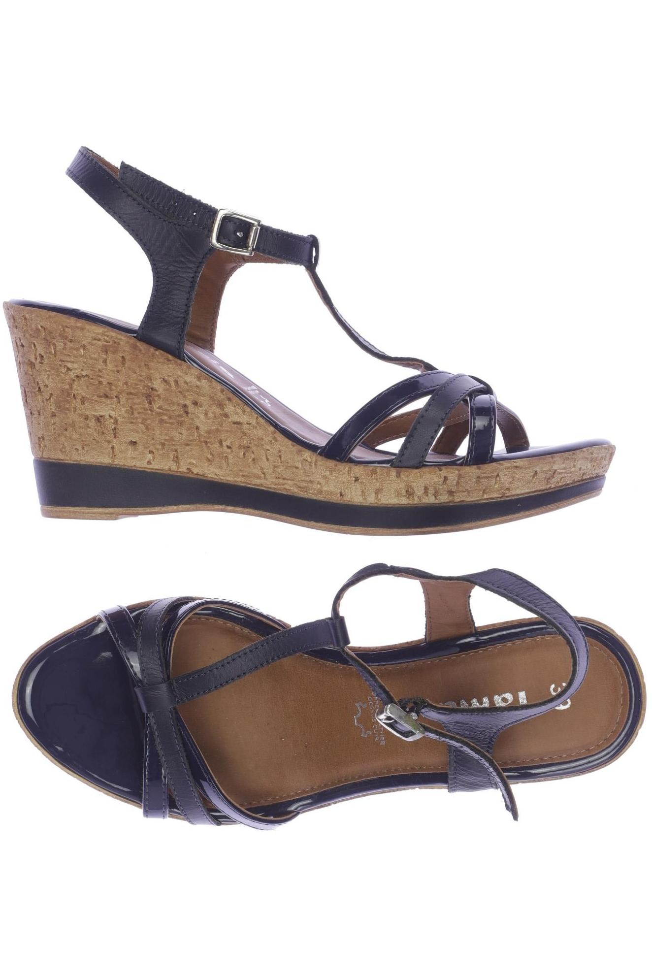 

Tamaris Damen Sandale, marineblau, Gr. 39