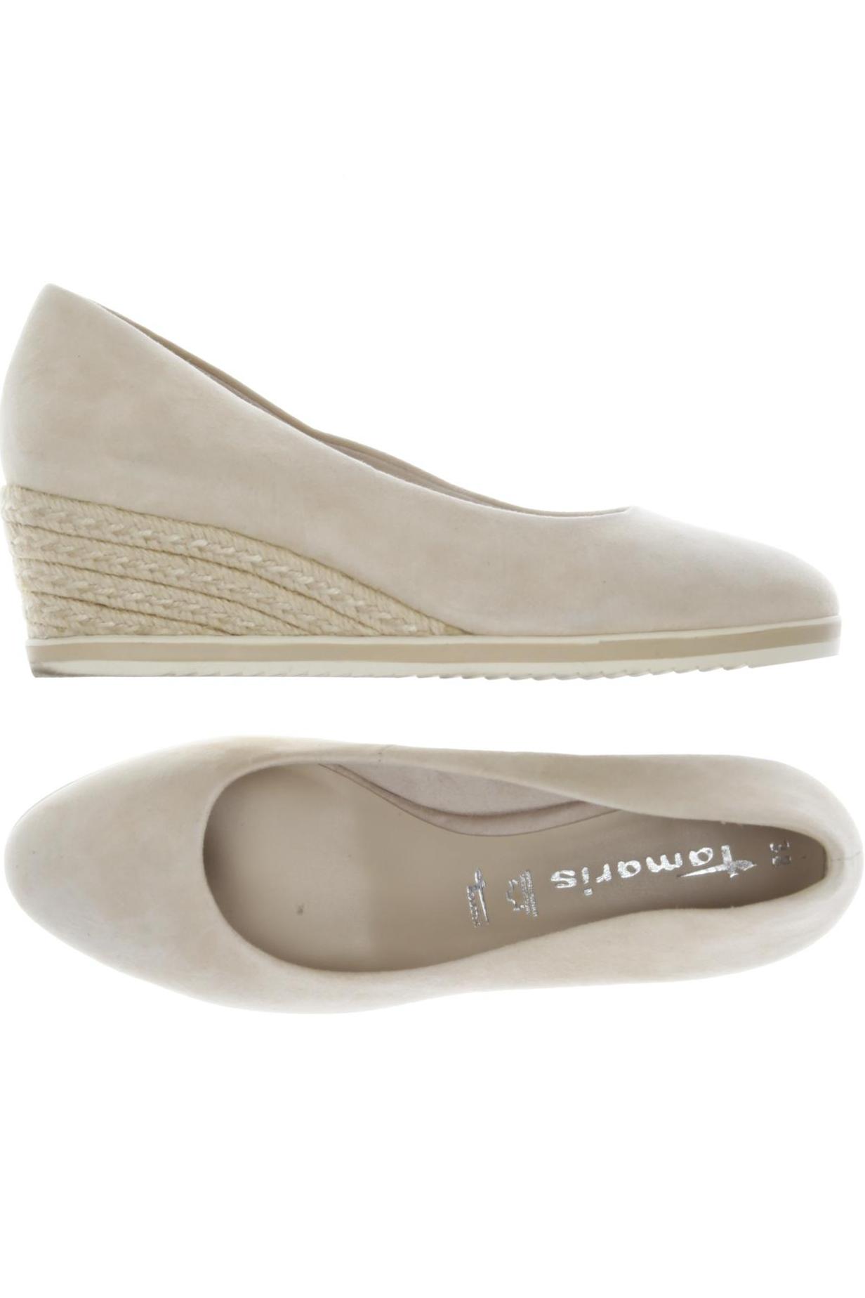 

Tamaris Damen Sandale, beige, Gr. 39