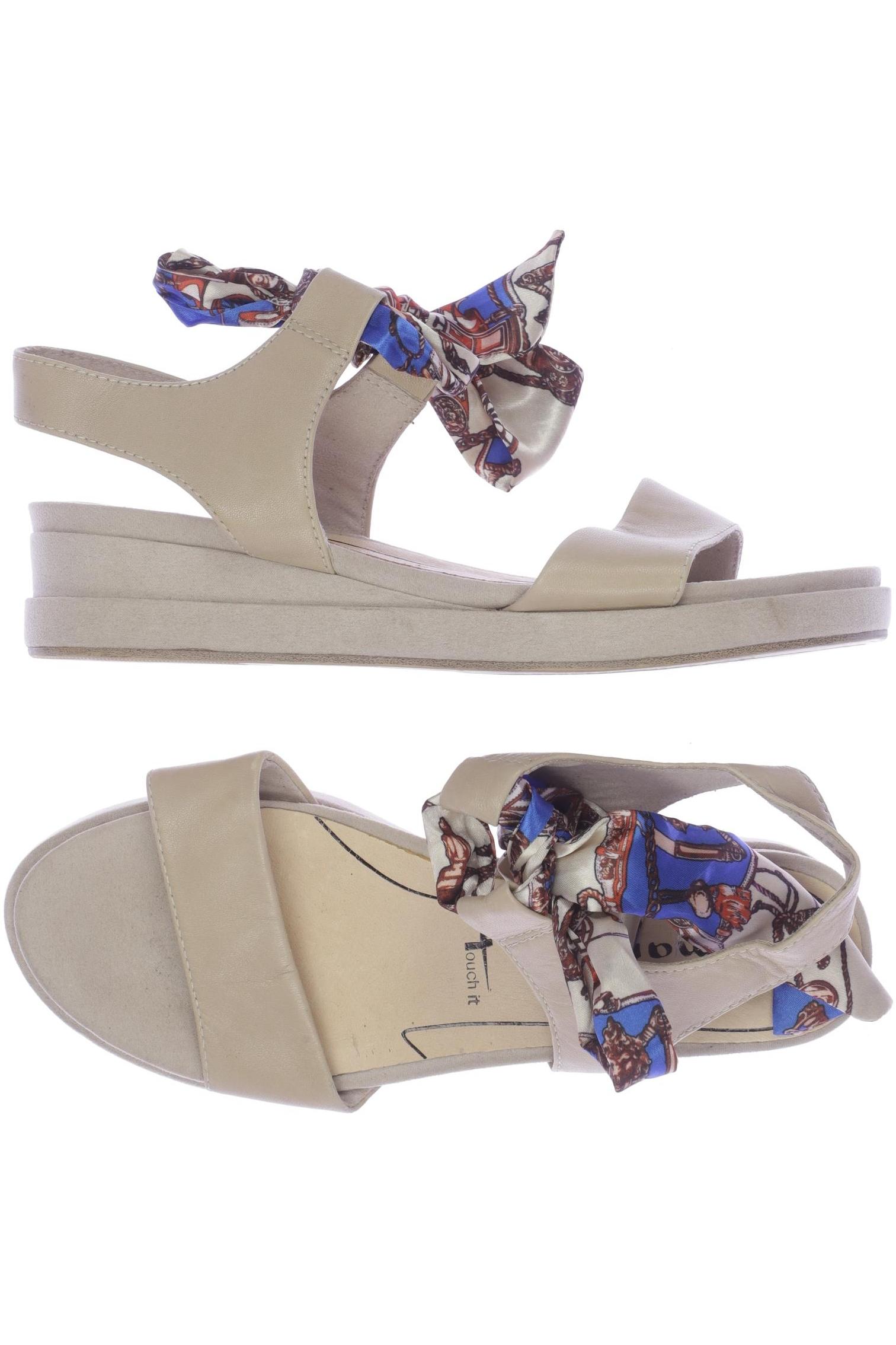 

Tamaris Damen Sandale, beige, Gr. 39