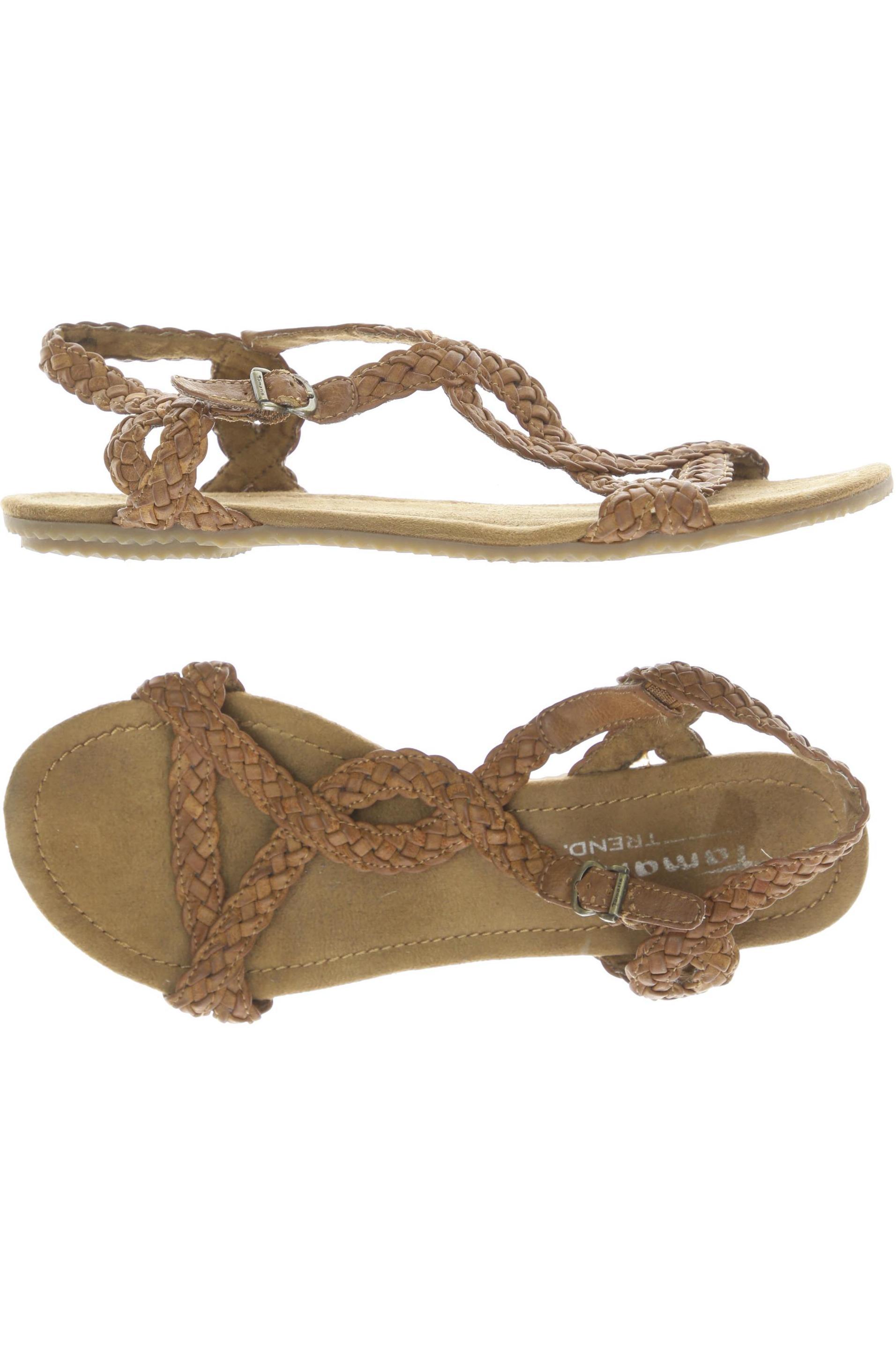 

Tamaris Damen Sandale, braun, Gr. 40