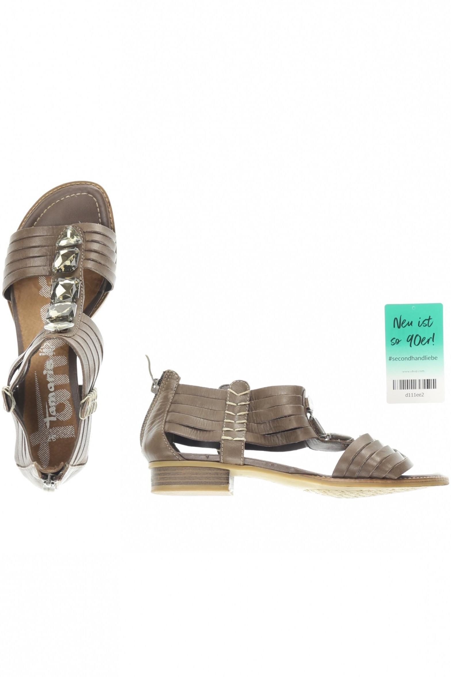 

Tamaris Damen Sandale, braun, Gr. 37