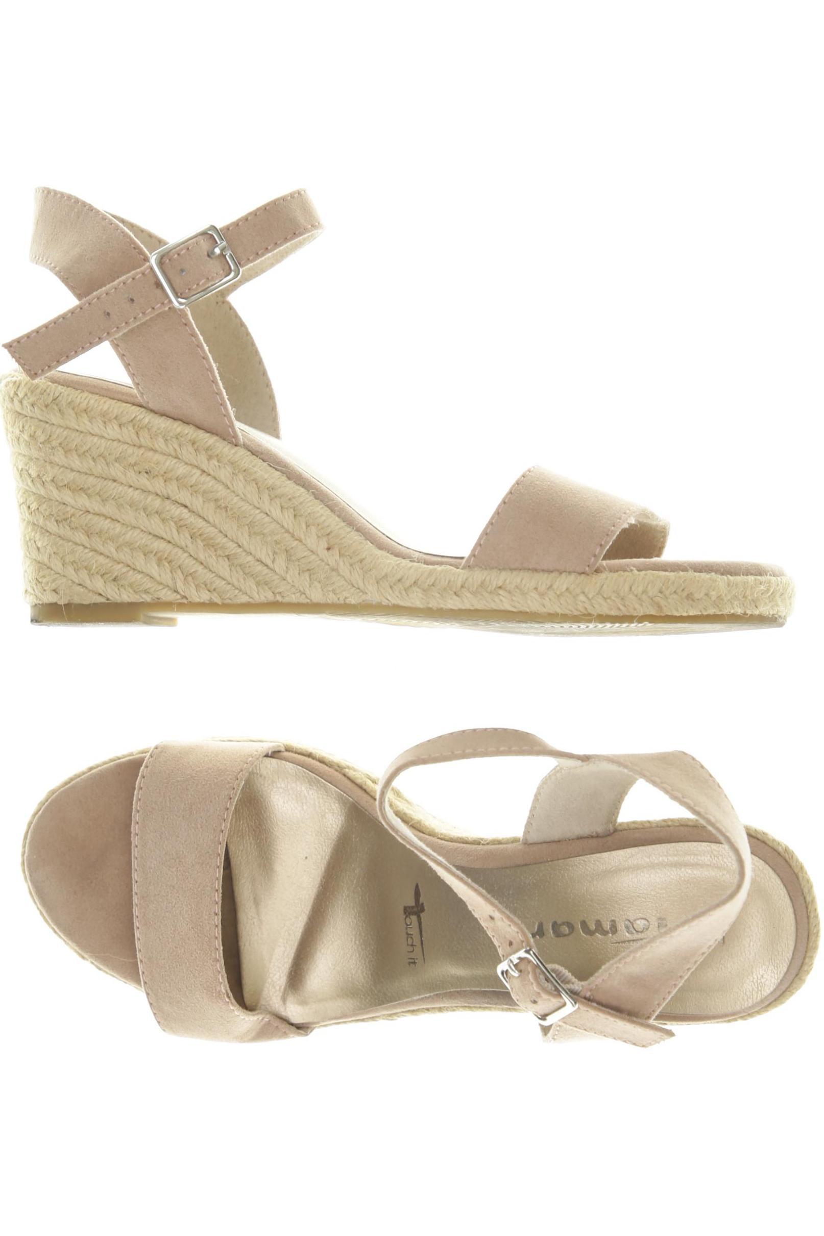

Tamaris Damen Sandale, beige, Gr. 37