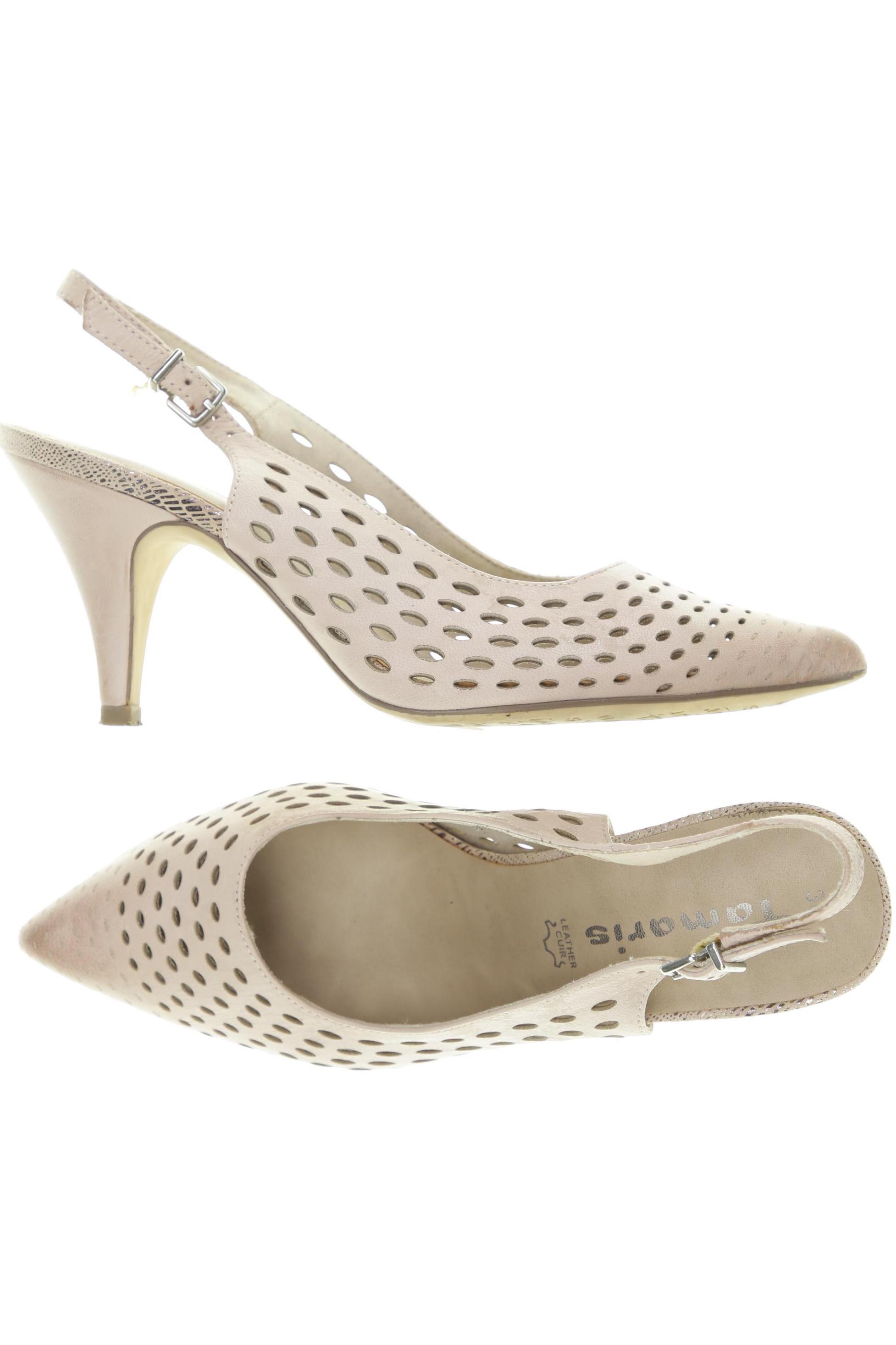 

Tamaris Damen Sandale, beige, Gr. 38