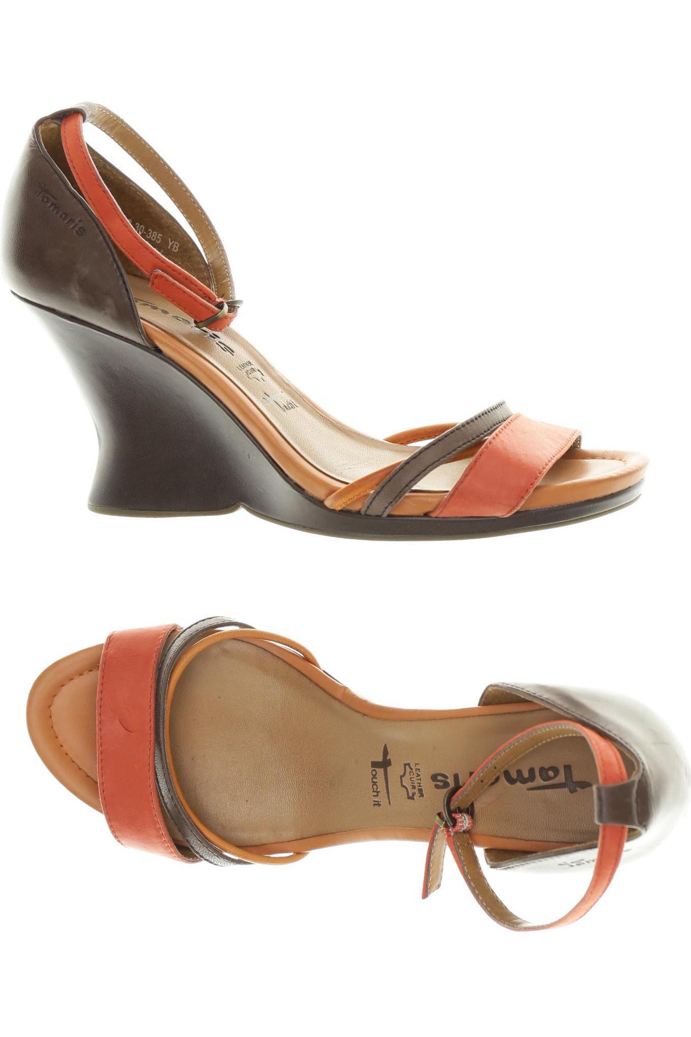 

Tamaris Damen Sandale, braun, Gr. 39