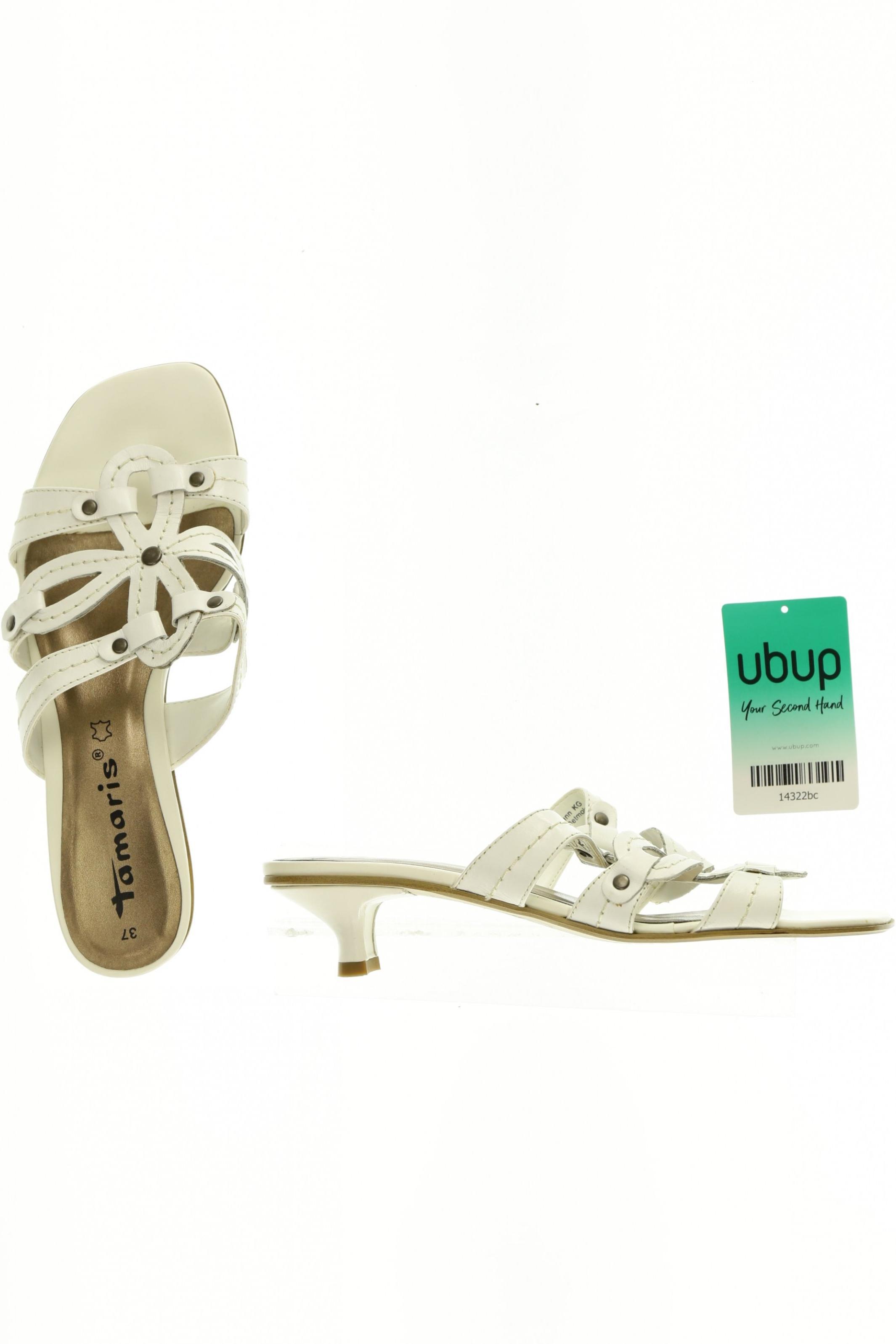 

Tamaris Damen Sandale, weiß, Gr. 37
