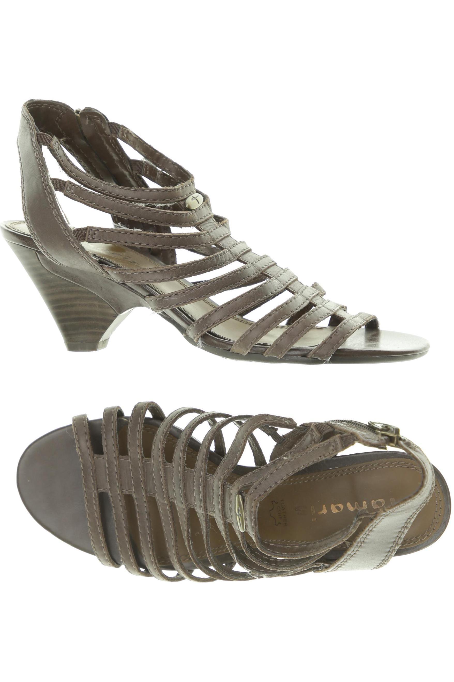 

Tamaris Damen Sandale, grau, Gr. 37