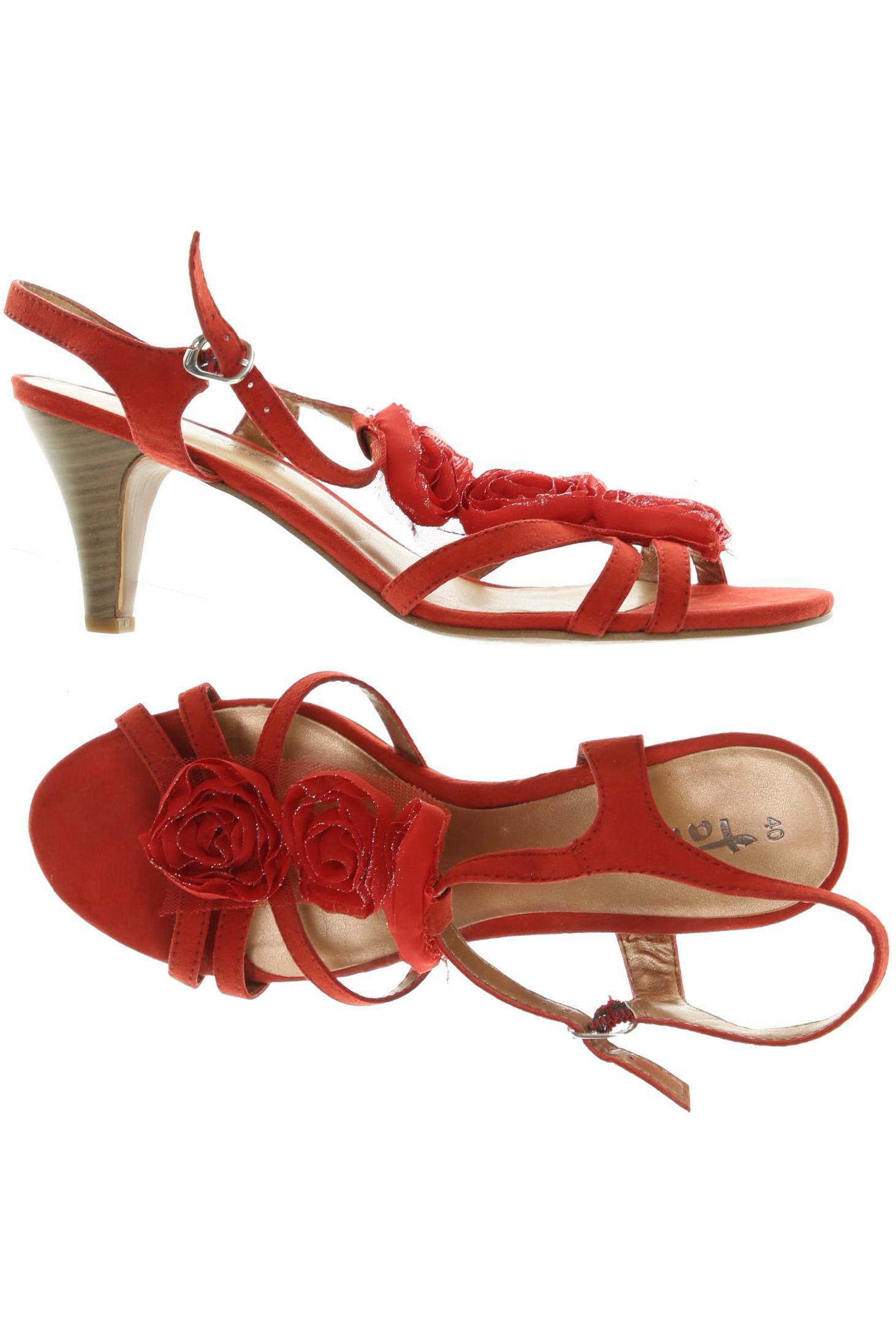 

Tamaris Damen Sandale, rot, Gr. 40