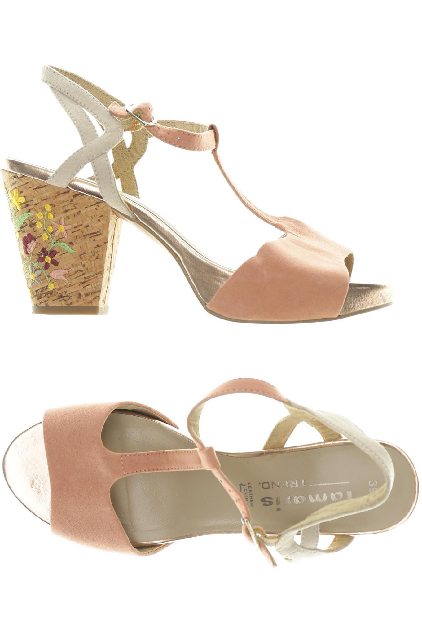 

Tamaris Damen Sandale, orange, Gr. 39