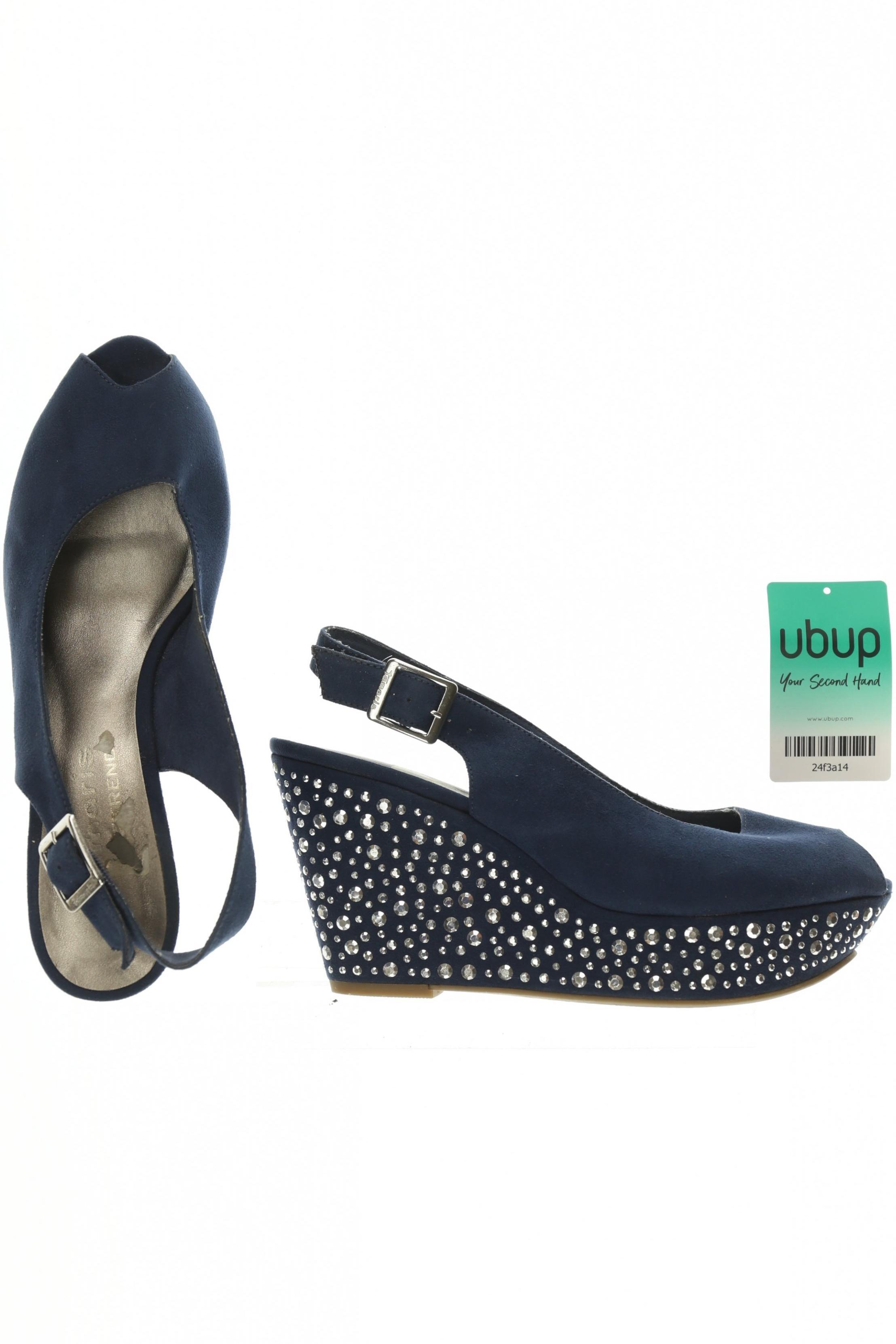 

Tamaris Damen Sandale, blau, Gr. 40