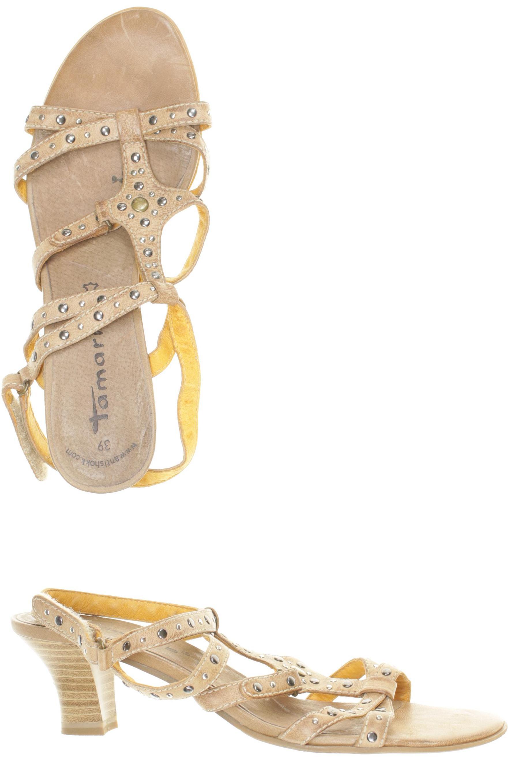 

Tamaris Damen Sandale, braun, Gr. 39