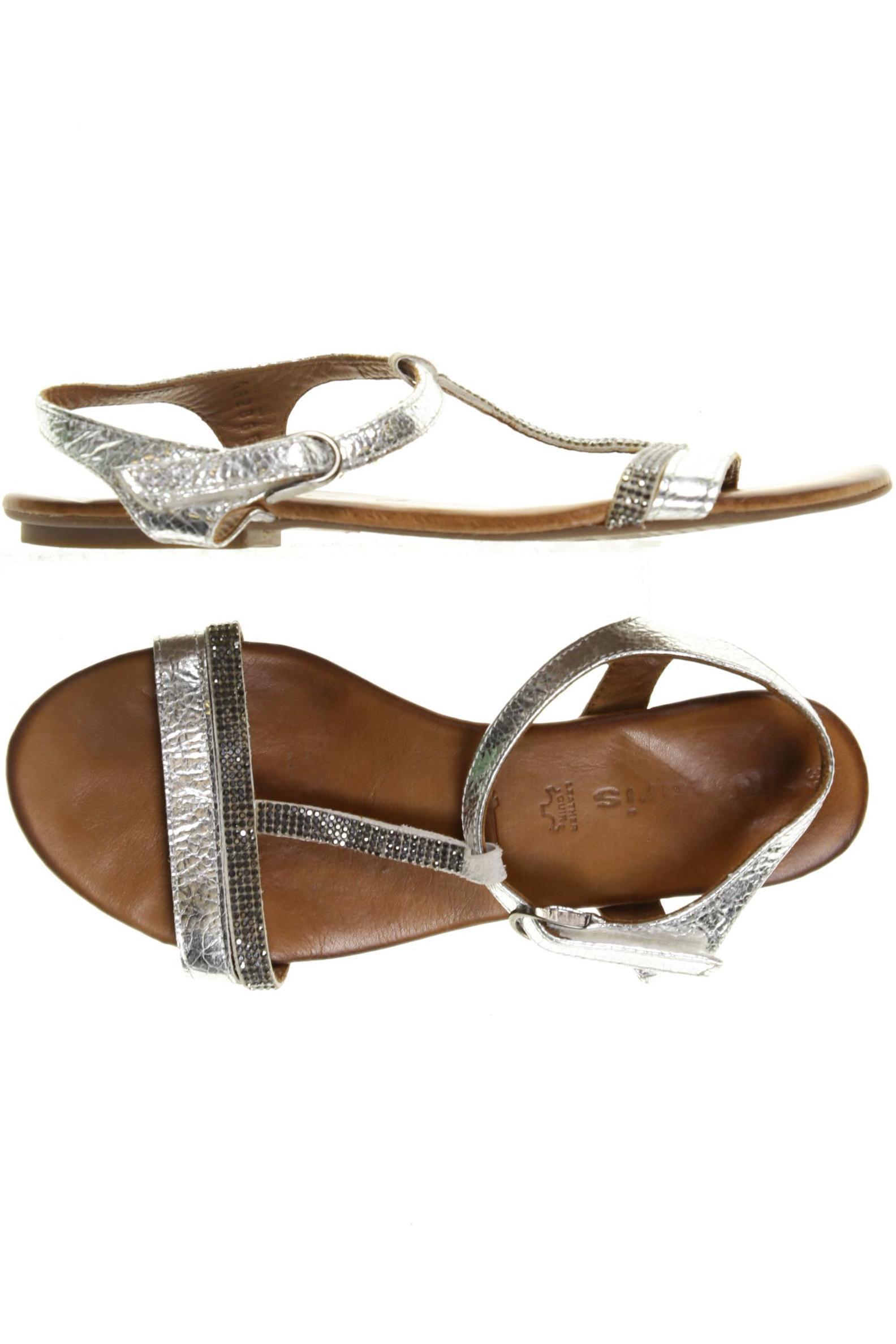 

Tamaris Damen Sandale, silber, Gr. 39