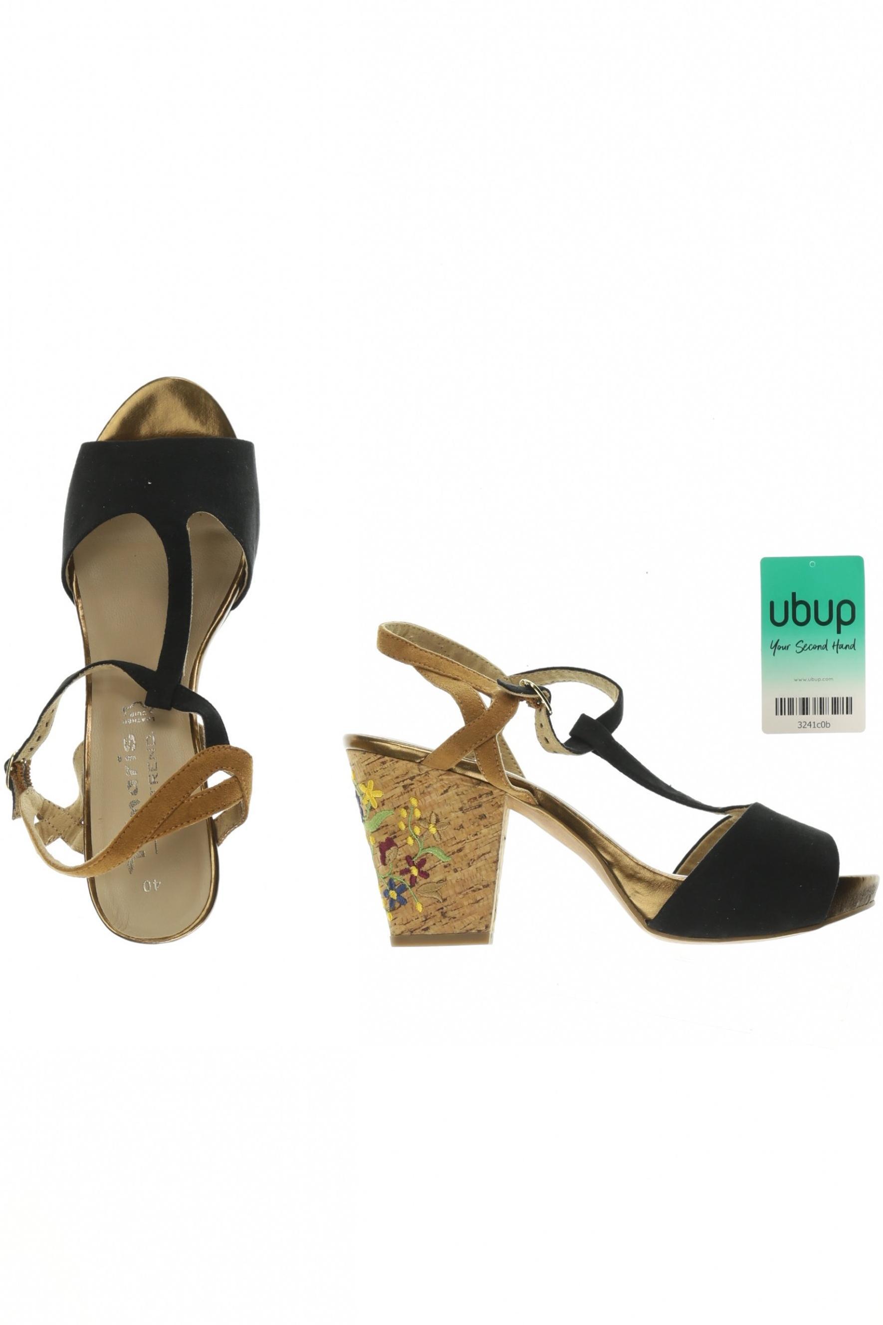 

Tamaris Damen Sandale, schwarz, Gr. 40
