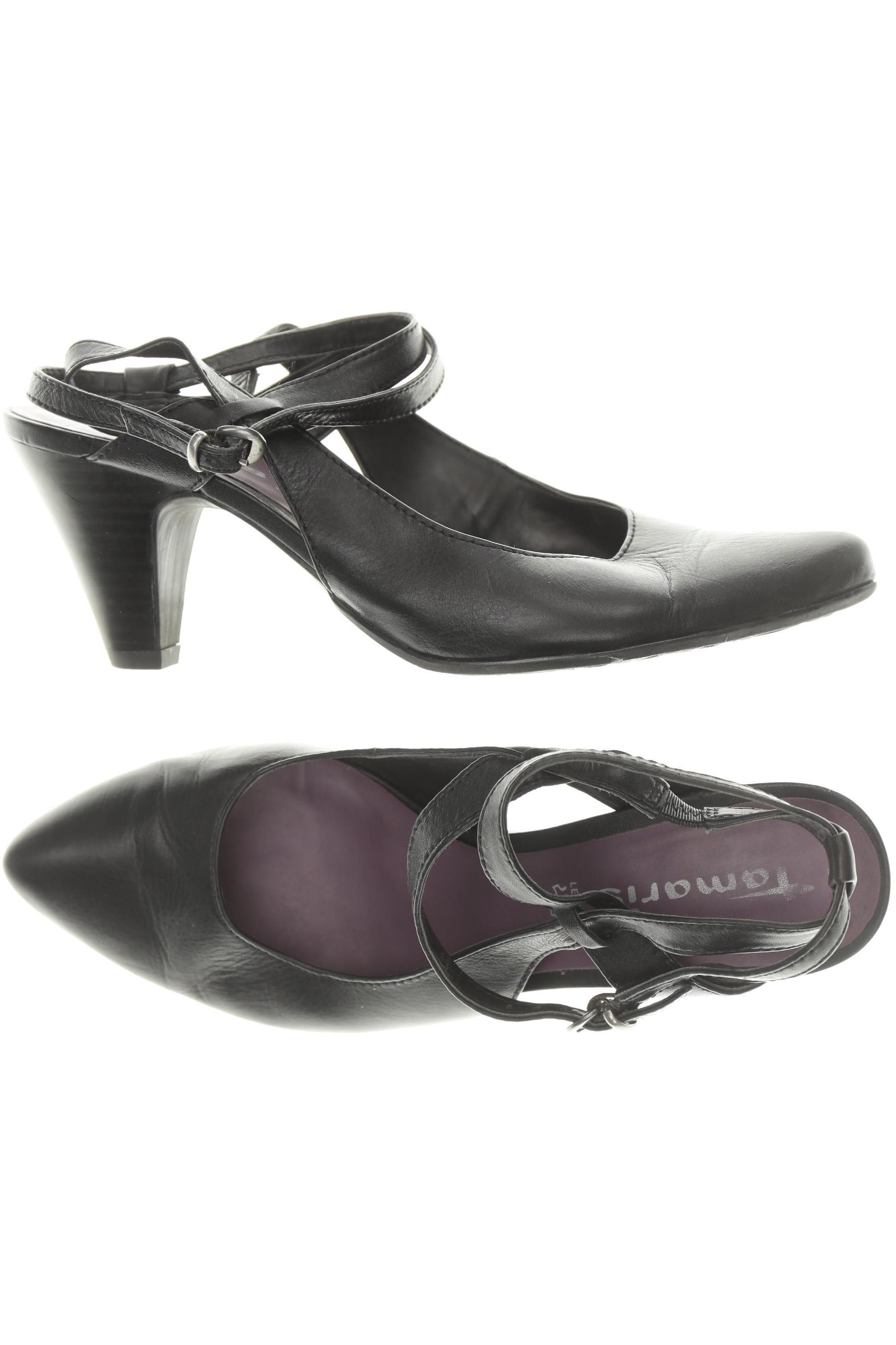 

Tamaris Damen Sandale, schwarz, Gr. 38