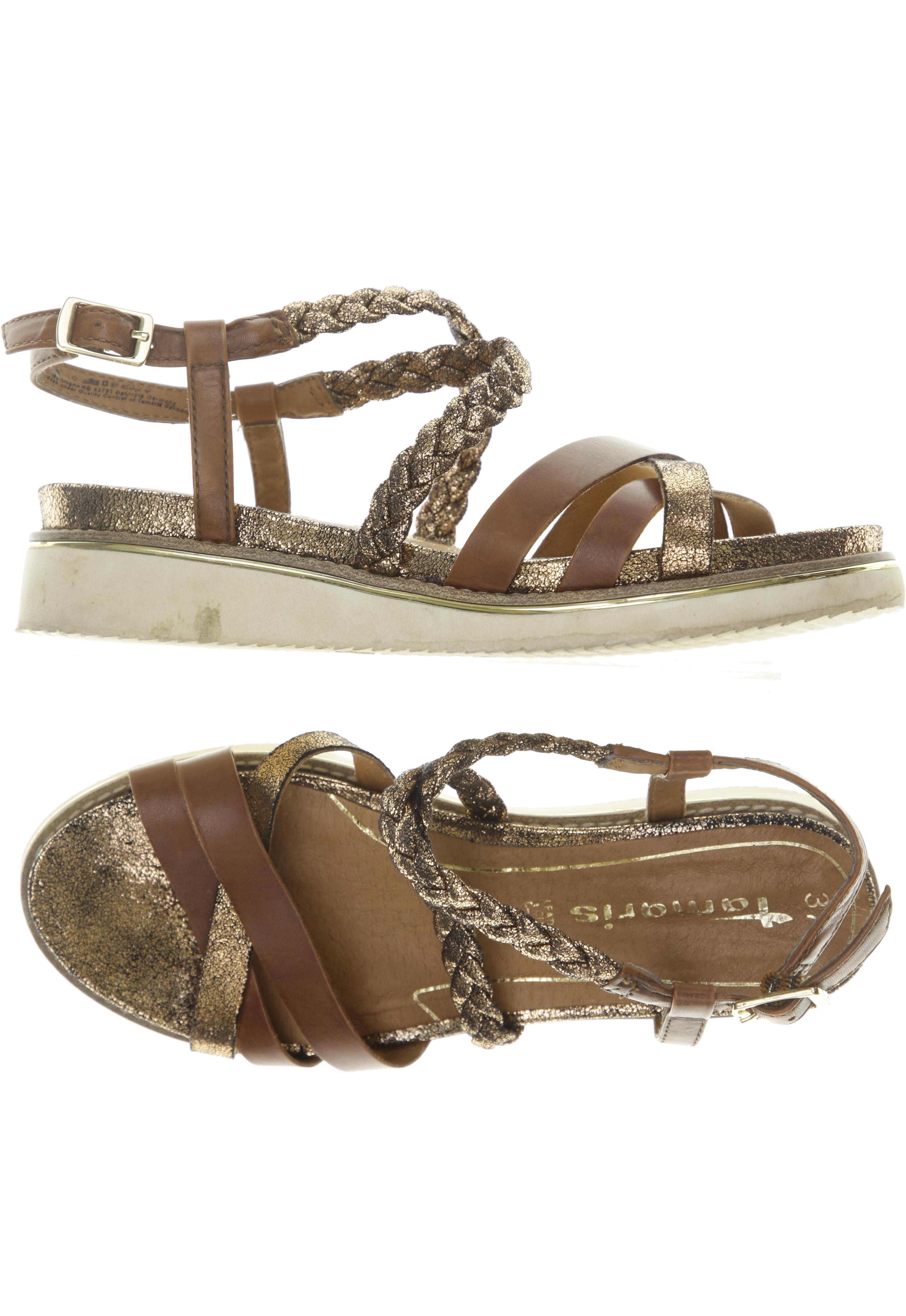 

Tamaris Damen Sandale, braun, Gr. 37