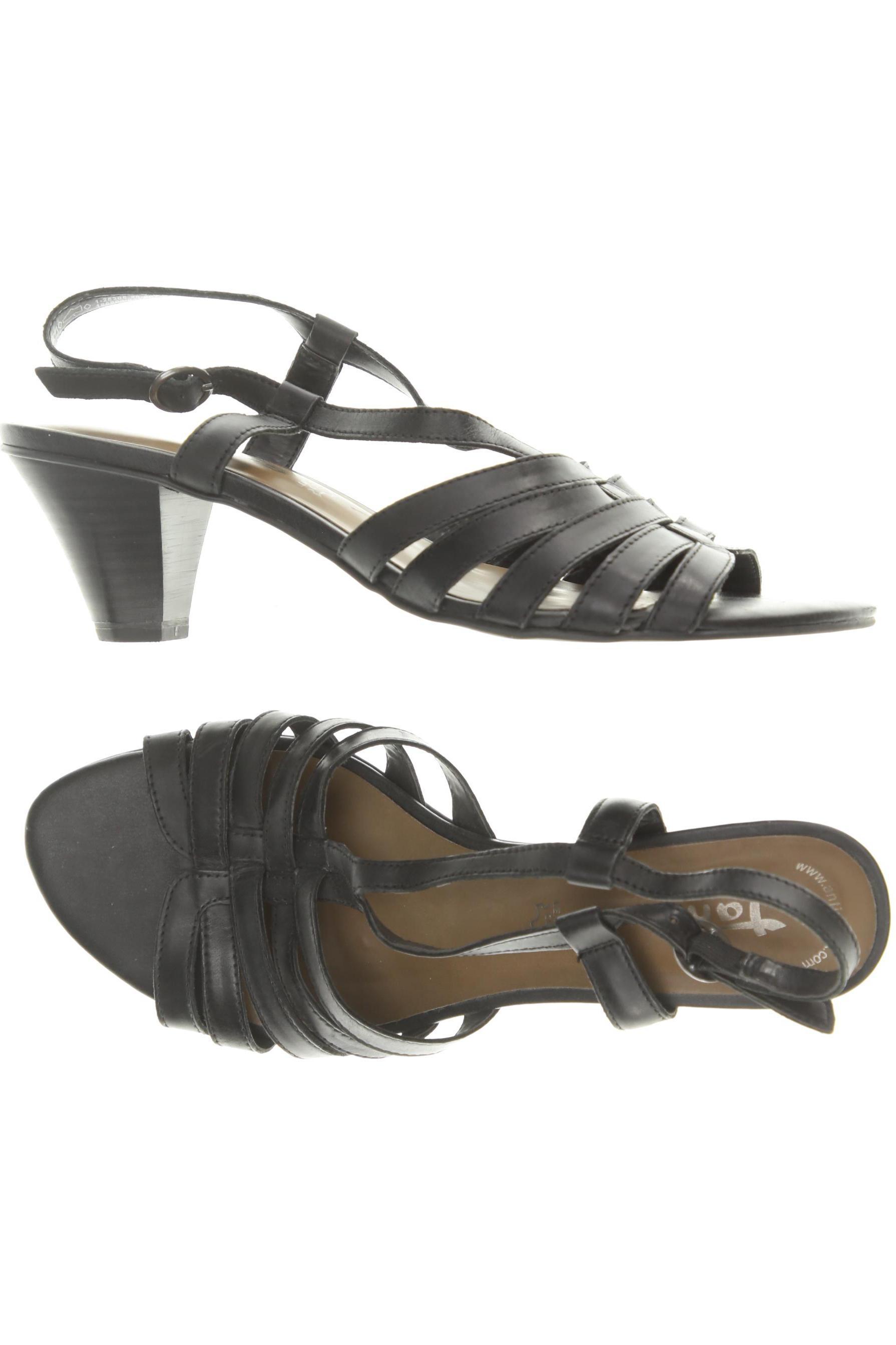 

Tamaris Damen Sandale, schwarz, Gr. 41