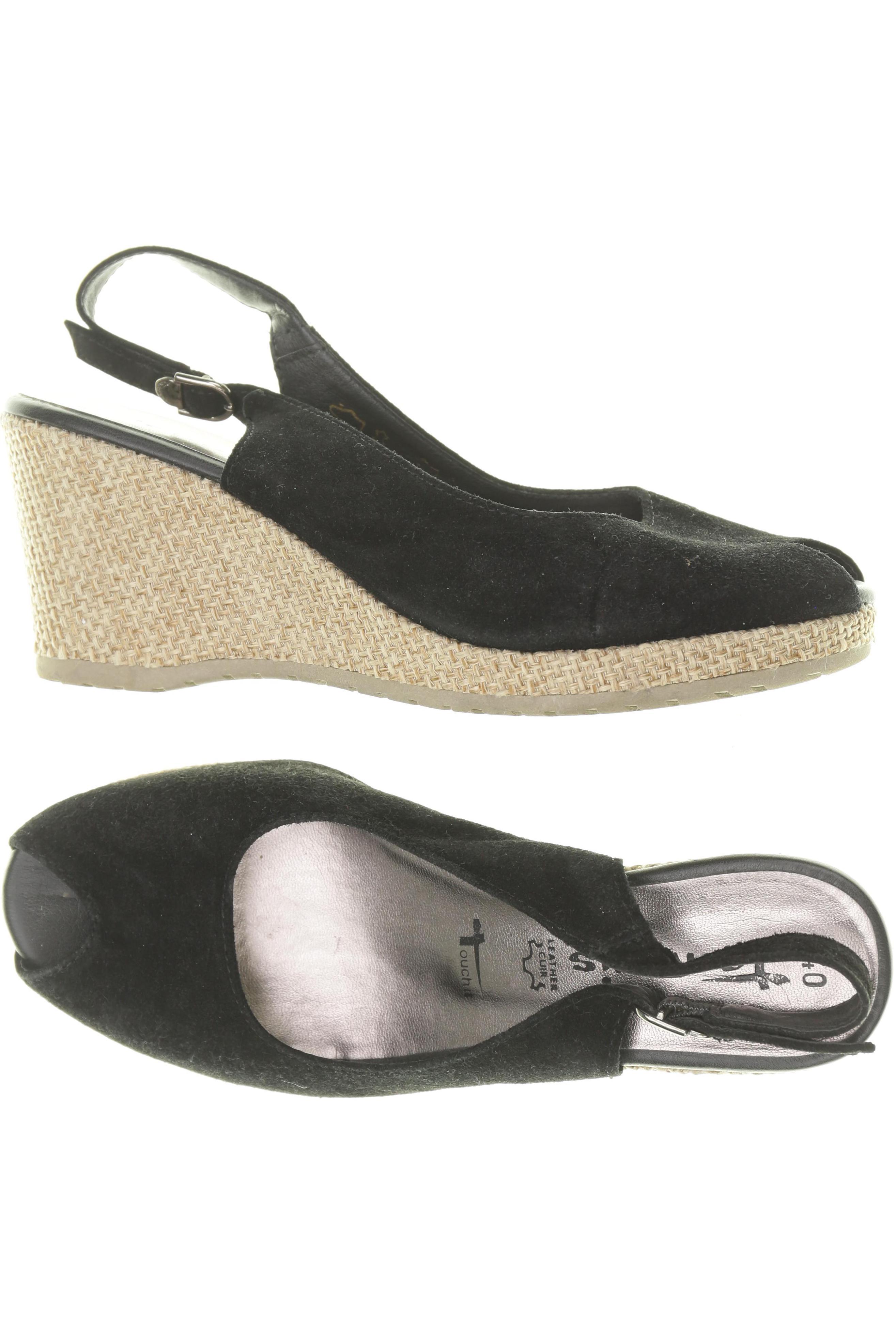 

Tamaris Damen Sandale, schwarz, Gr. 40