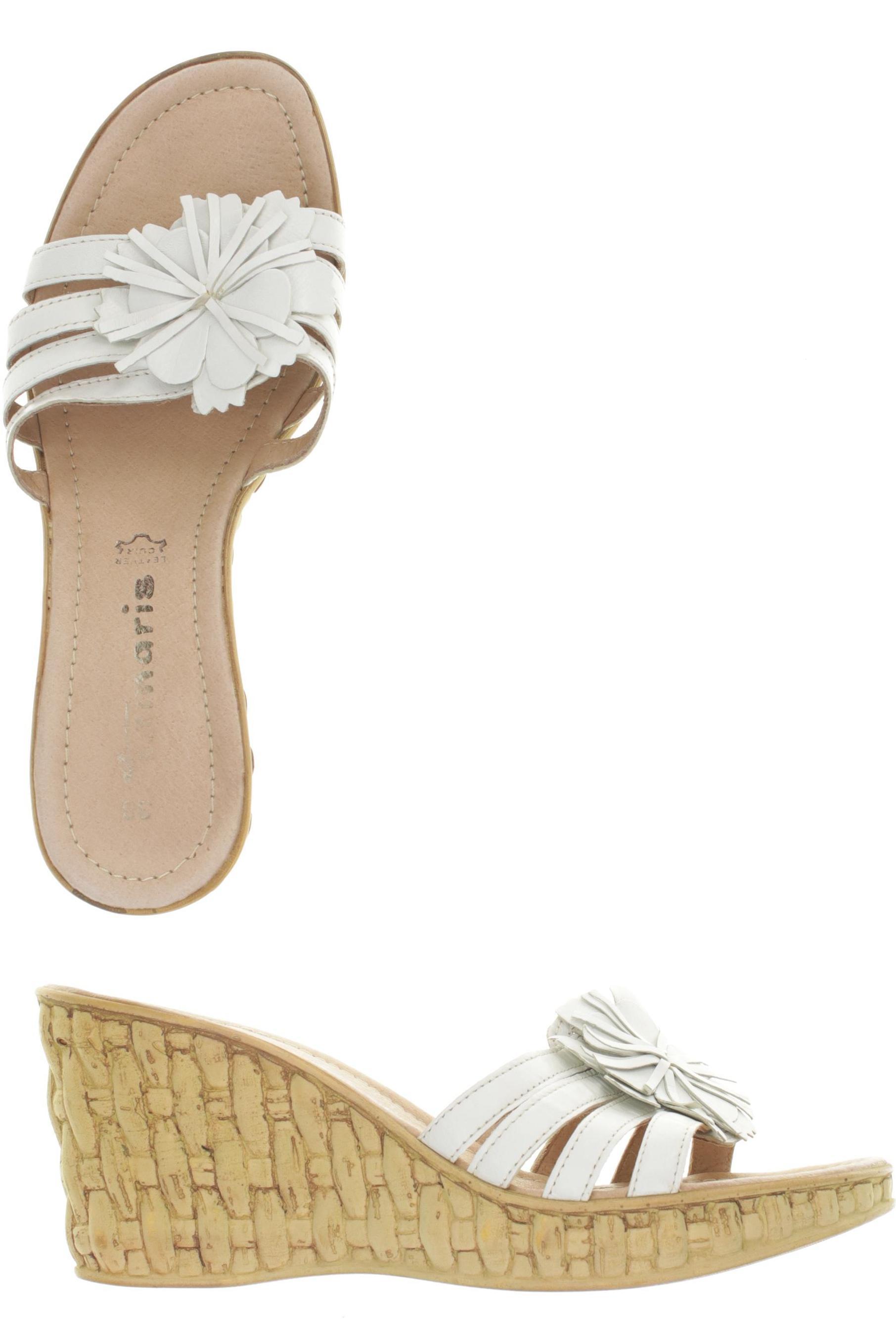 

Tamaris Damen Sandale, weiß, Gr. 38